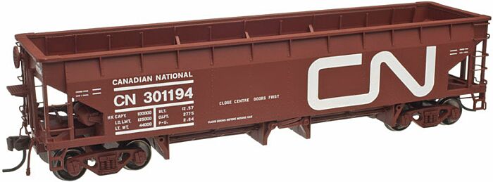 Atlas Master 20002820 HO Scale, Hart Ballast Car, Canadian National CN #301194