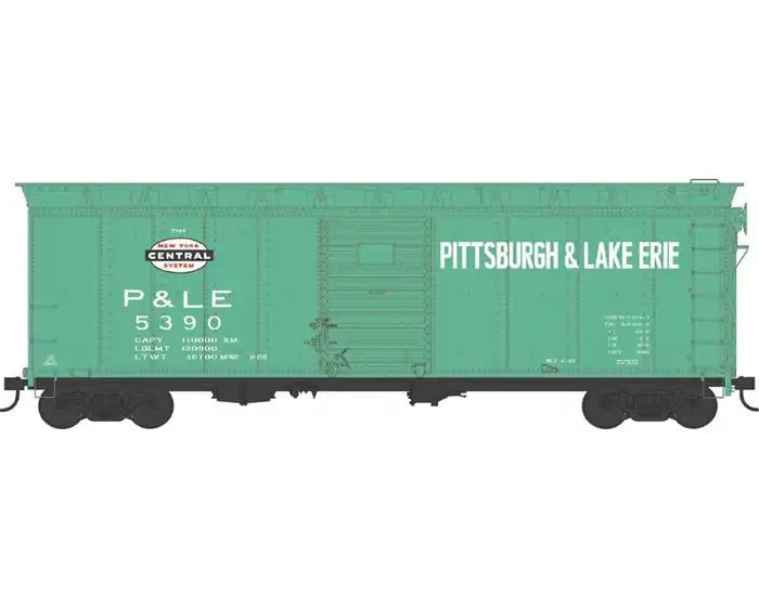 Bowser 43171 HO Scale, 40' Boxcar, Pittsburgh and Lake Erie P&LE #5290