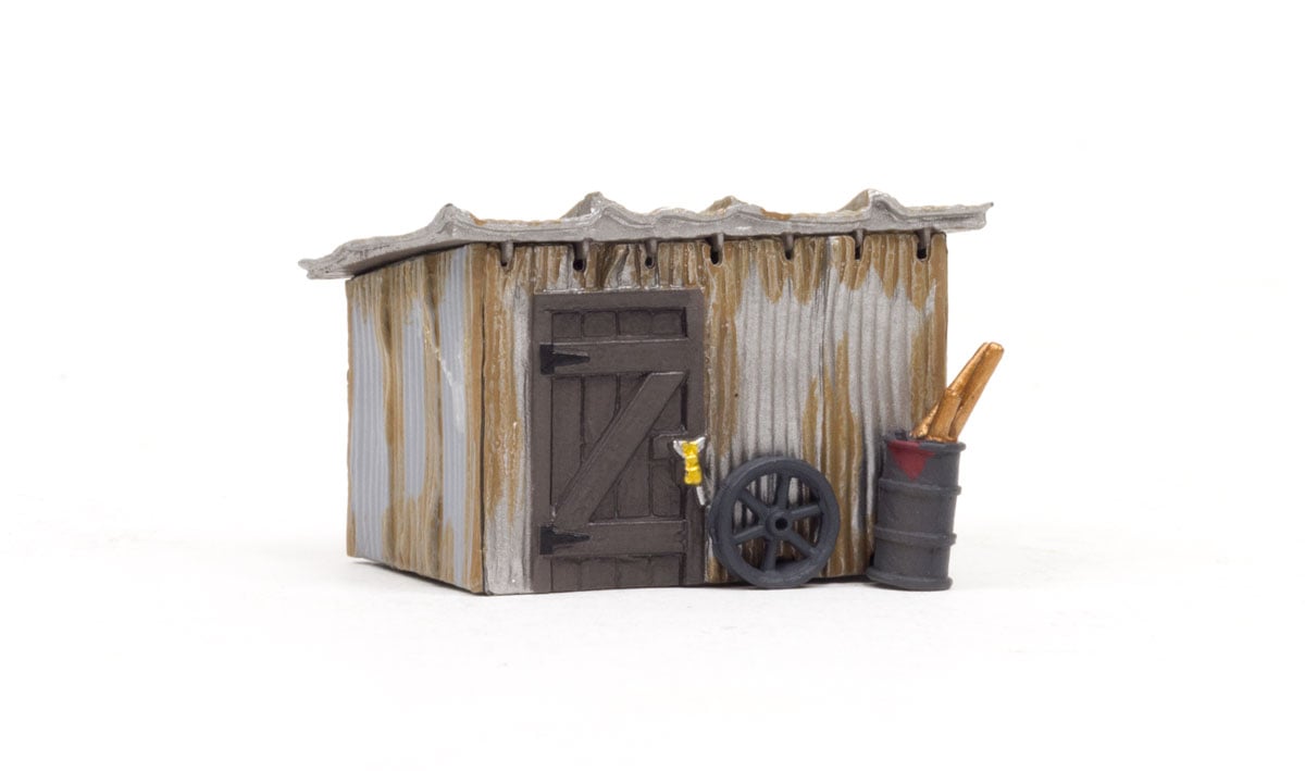 Woodland Scenics BR5056 HO Scale Tin Shack