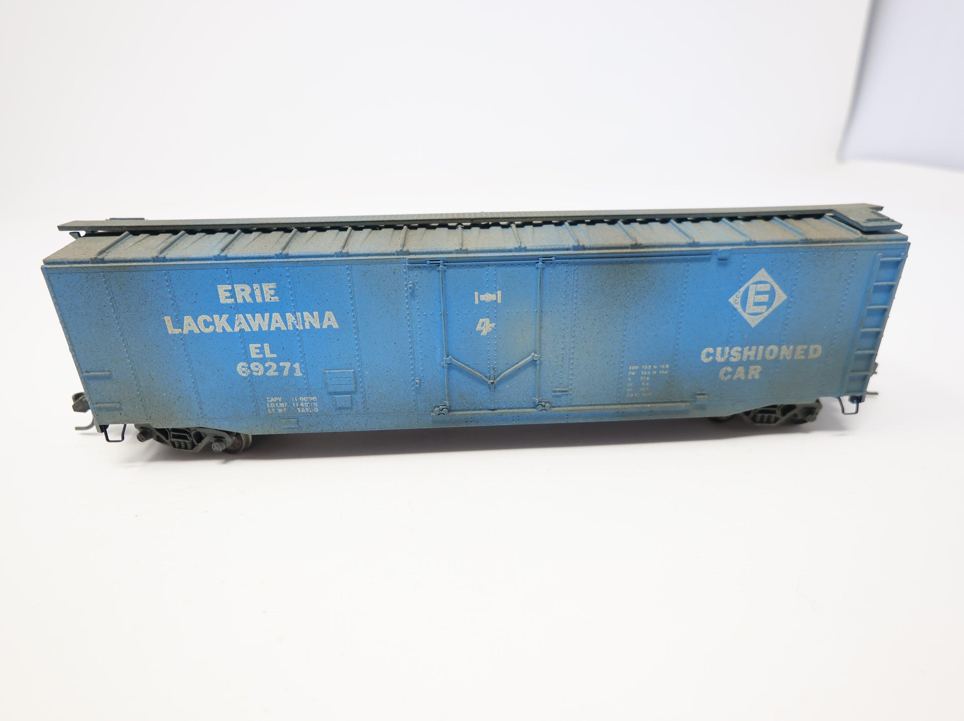 USED HO Scale 50' Box Car Erie Lackawanna EL #69271 Weathered