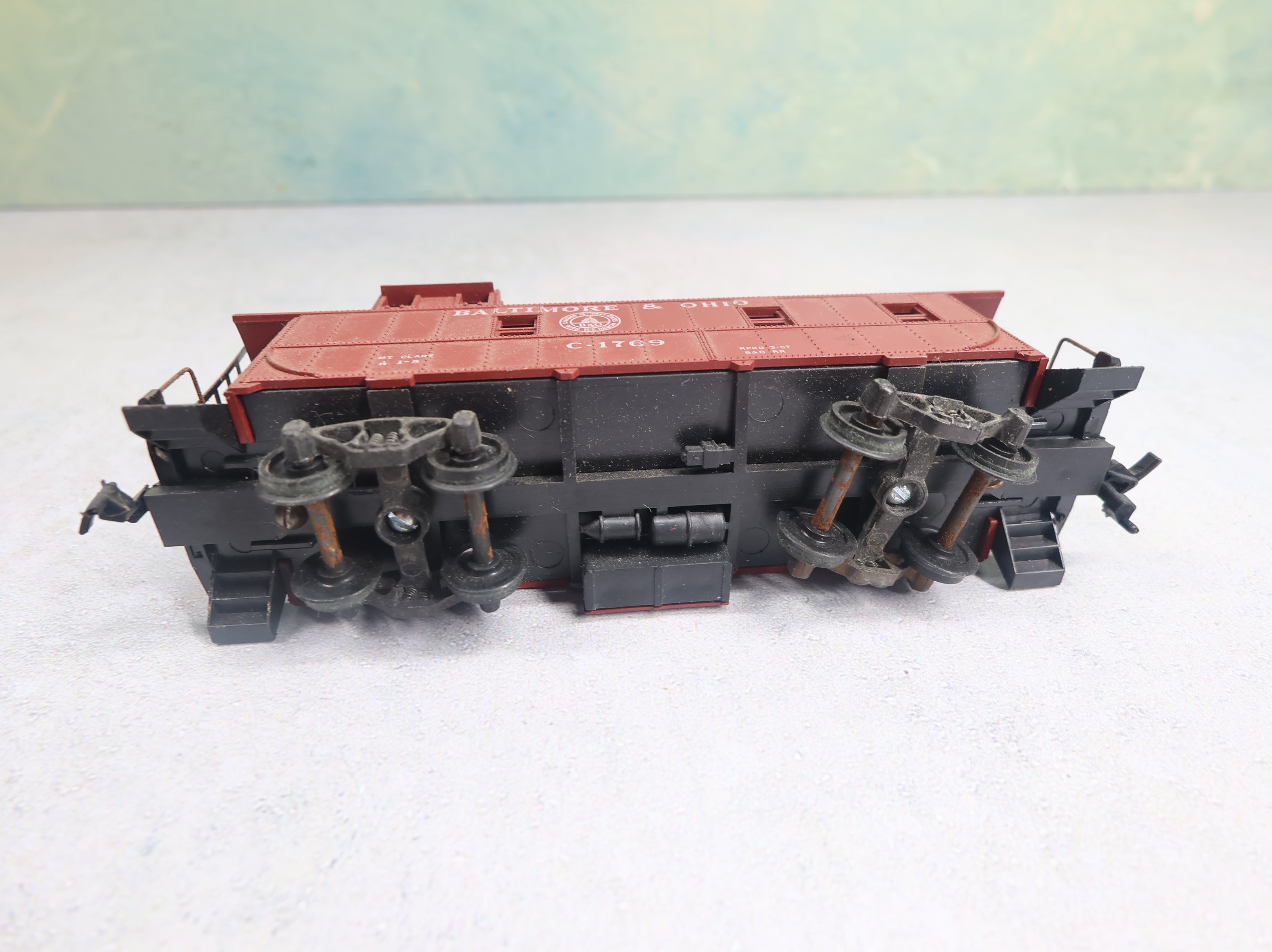 USED Athearn HO Scale Caboose Baltimore and Ohio #C-1769