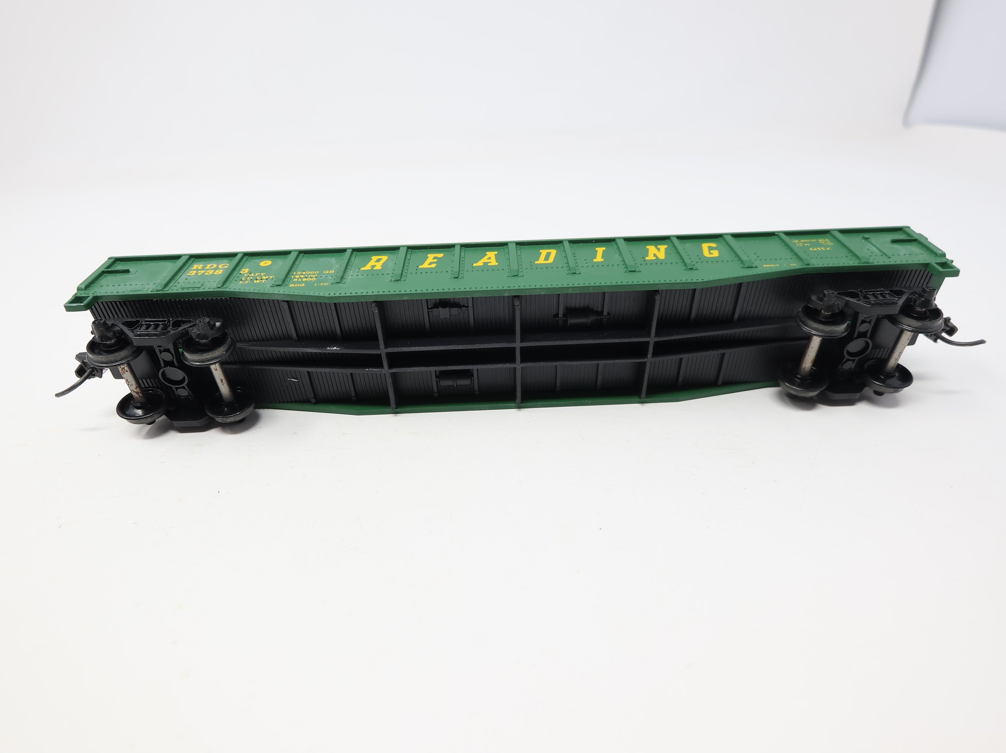 USED HO Scale 52' Gondola Reading RDG #3738