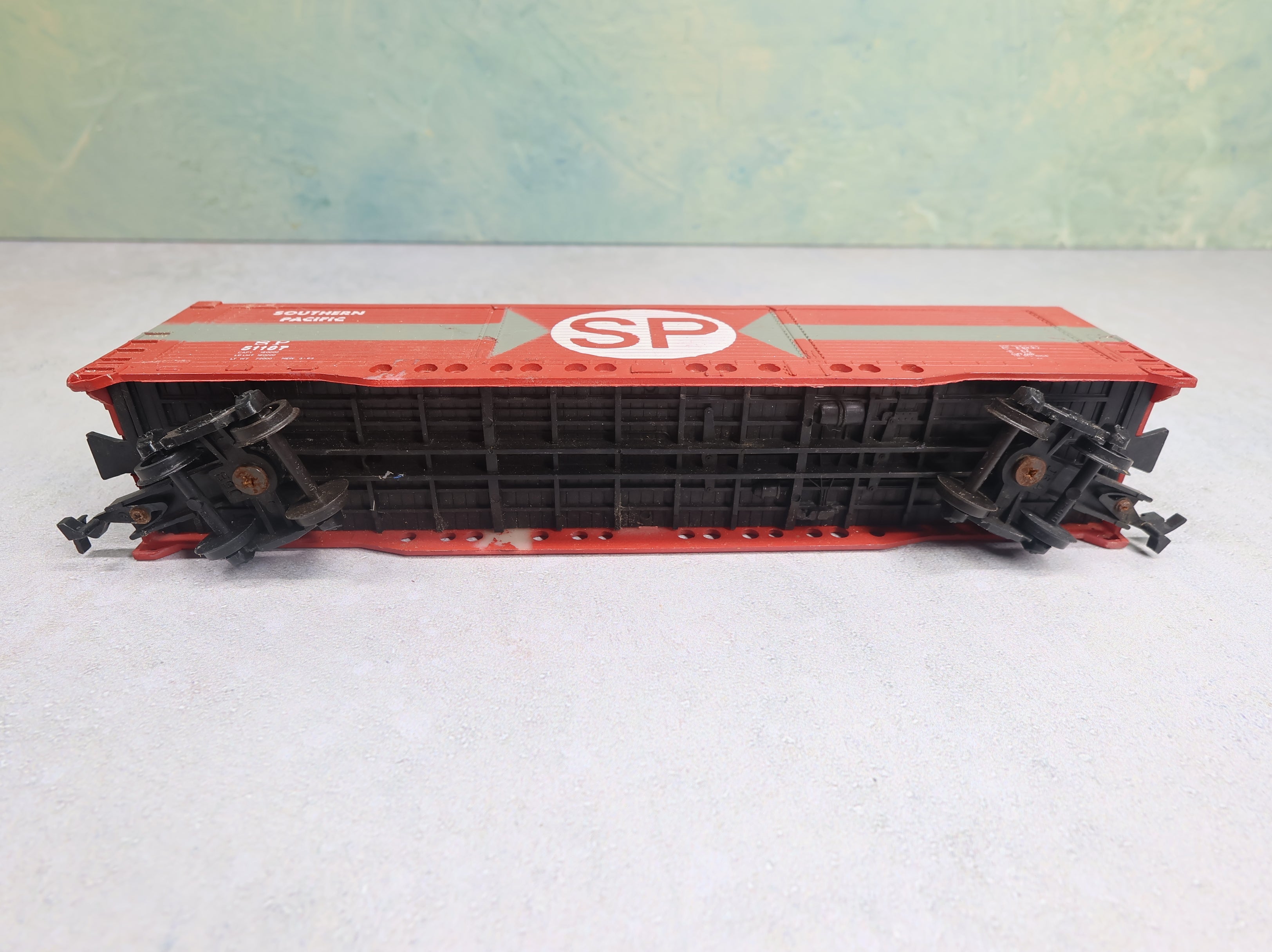 USED Bachmann HO Scale 55' All-Door Box Car Southern Pacific SP #51187