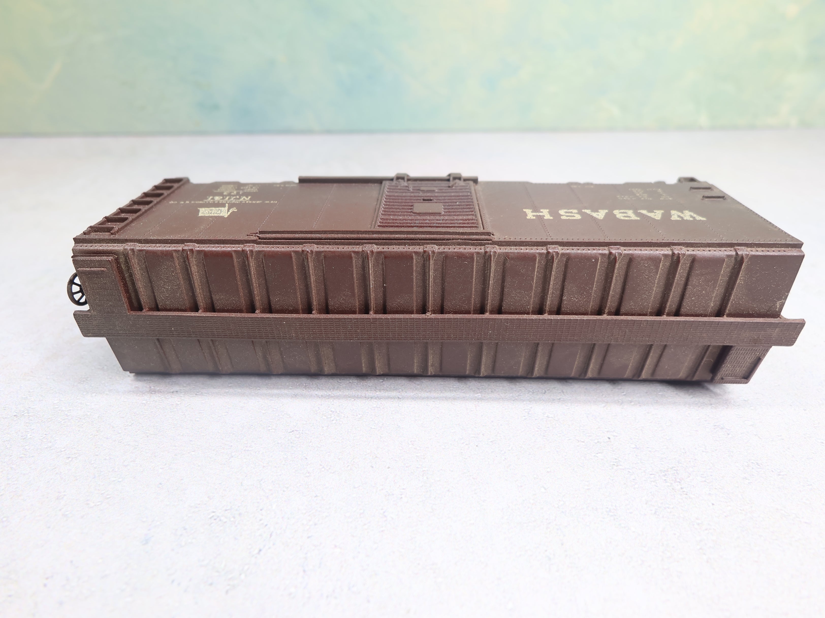 USED Athearn HO Scale 40' Box Car Wabash NJI&I #173 Light Weathering