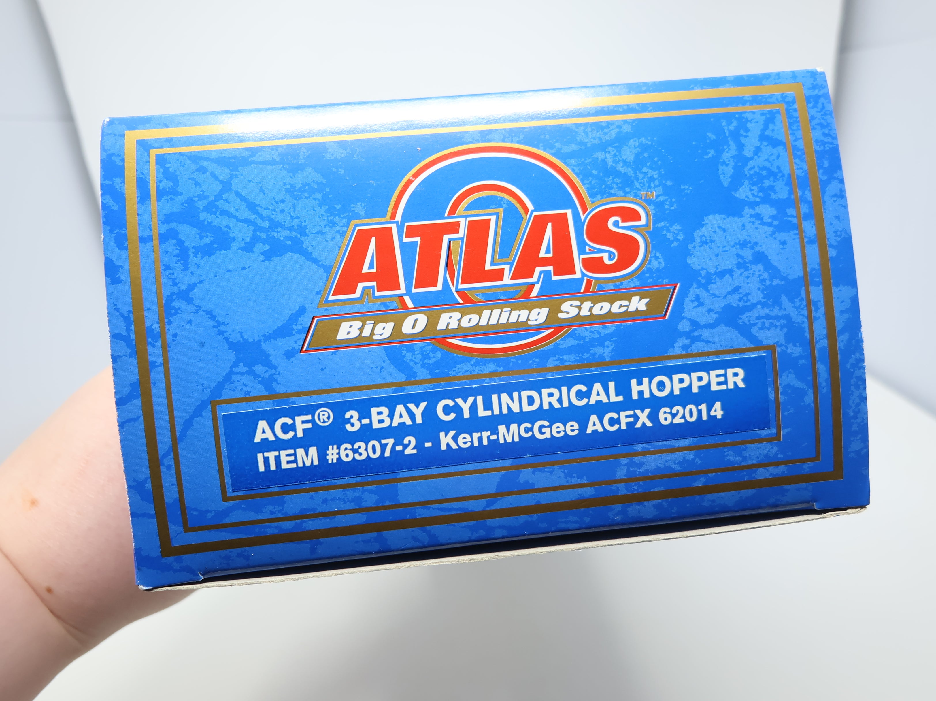 USED Atlas #6307-2 O 3 Bay Cylindrical Hopper Kerr-Mcgee ACFX #62014