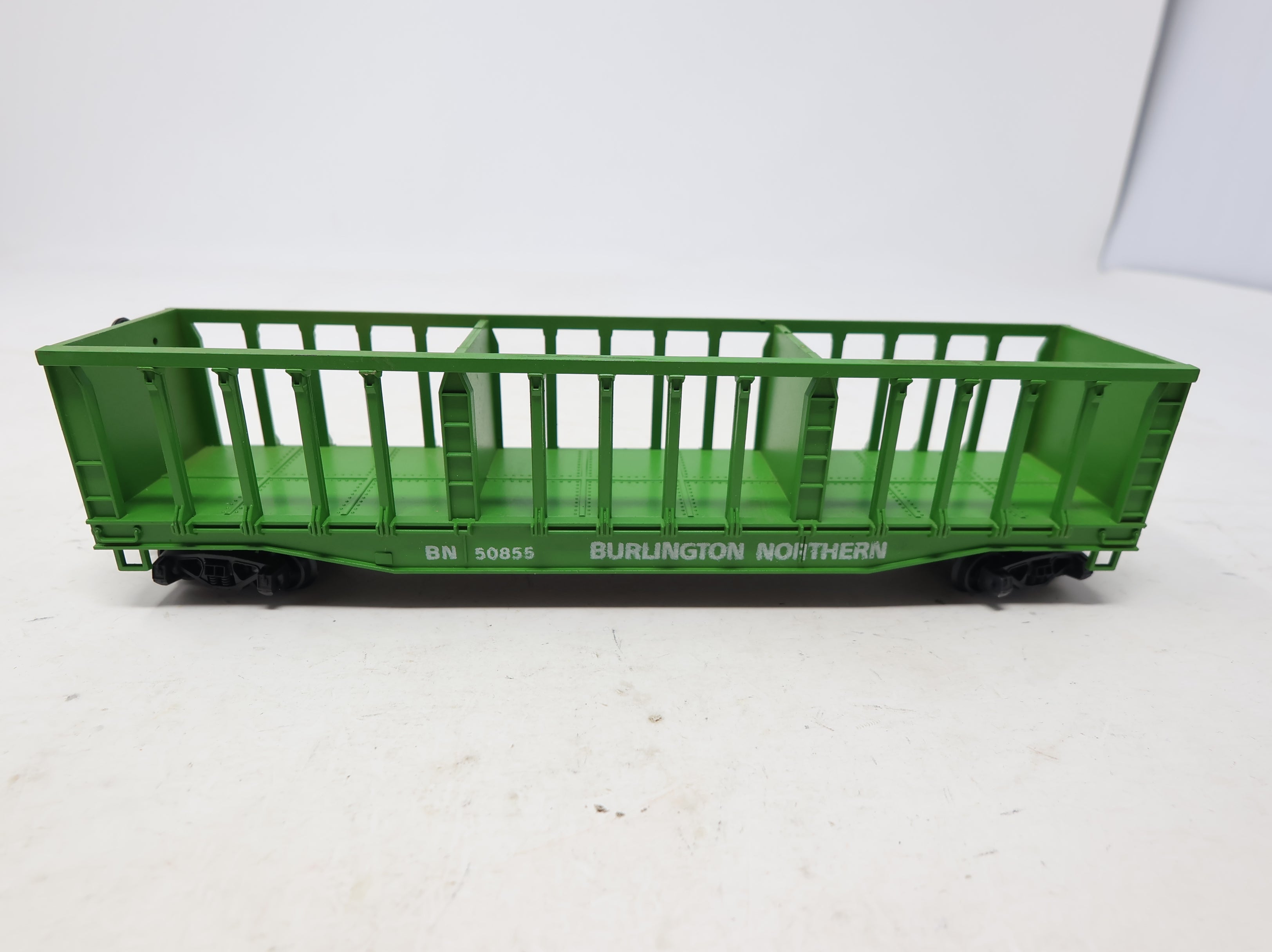 USED AHM HO Scale Pulpwood Car Burlington Northern BN #50855