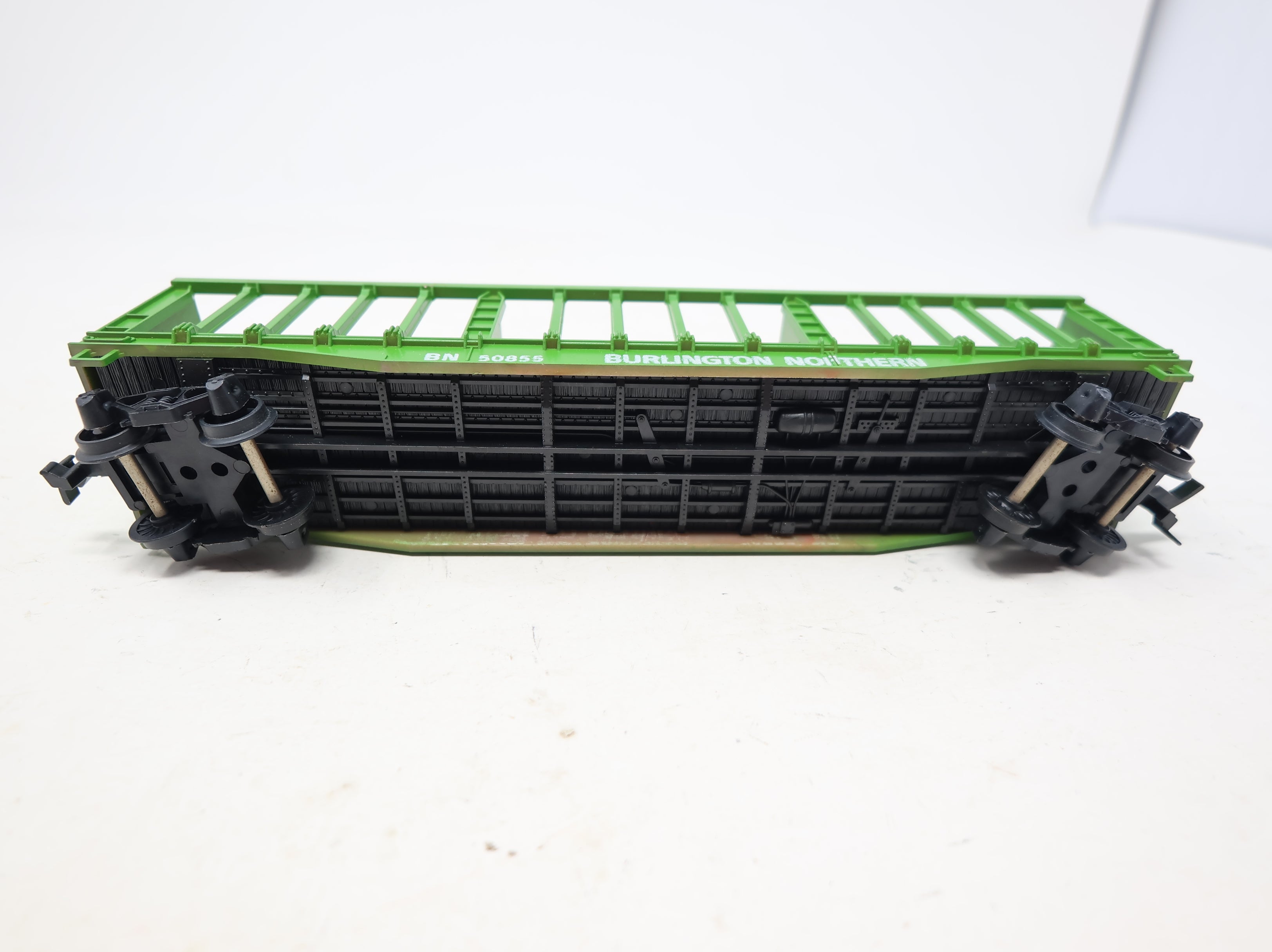 USED AHM HO Scale Pulpwood Car Burlington Northern BN #50855