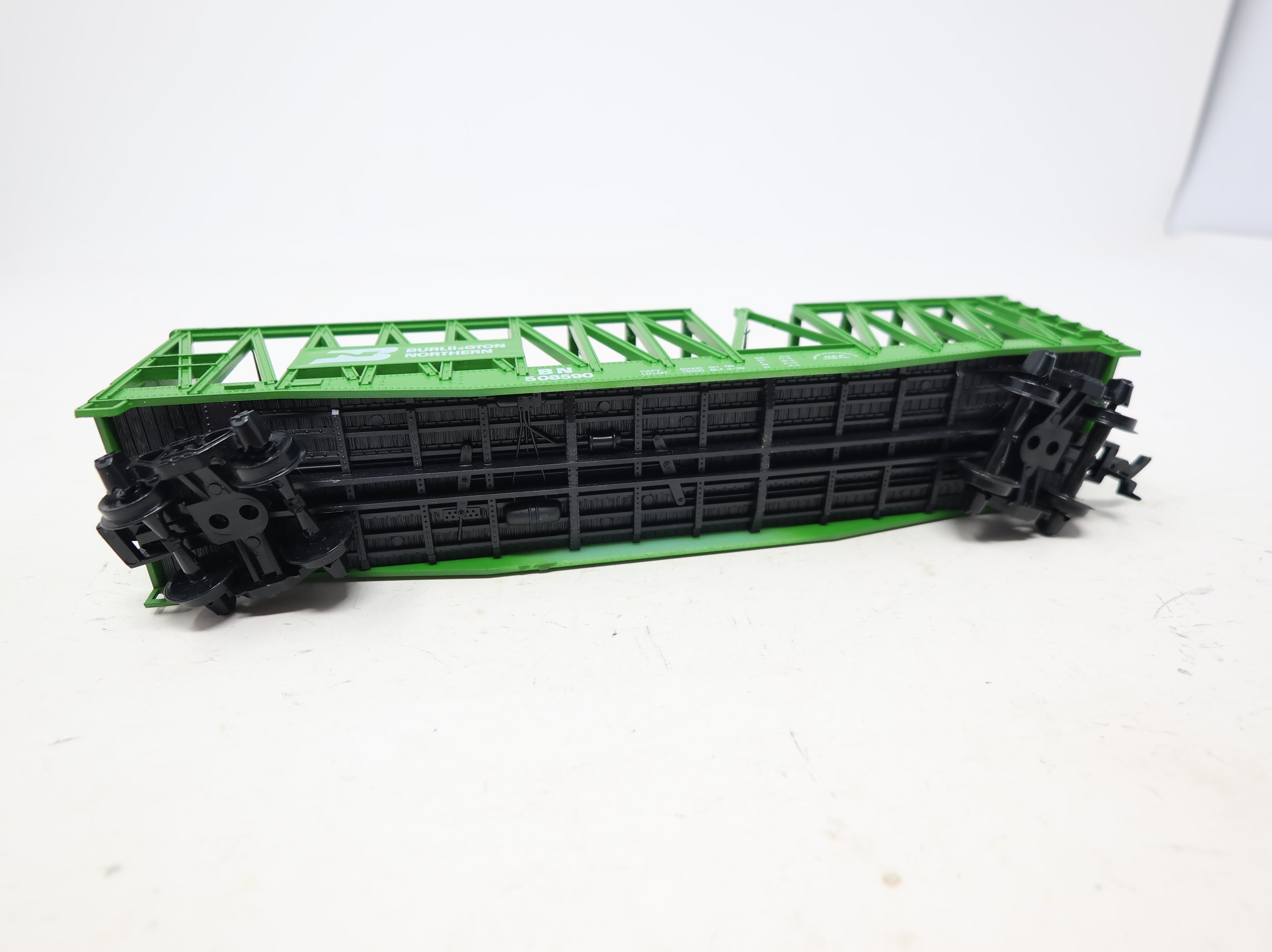 USED AHM HO Scale Container Carrier Burlington Northern BN #508590