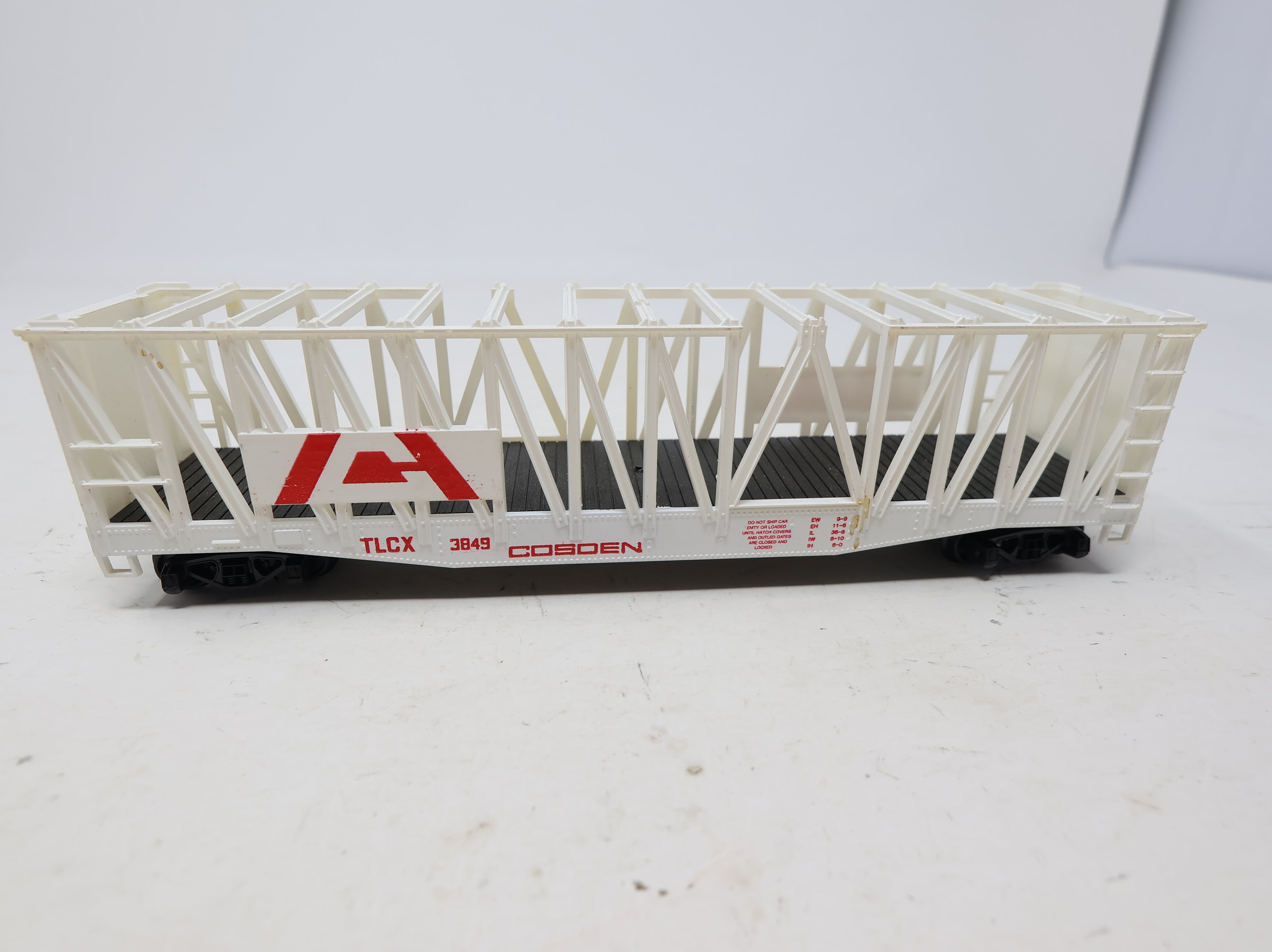 USED AHM HO Scale Container Carrier Cosden TLCX #3849