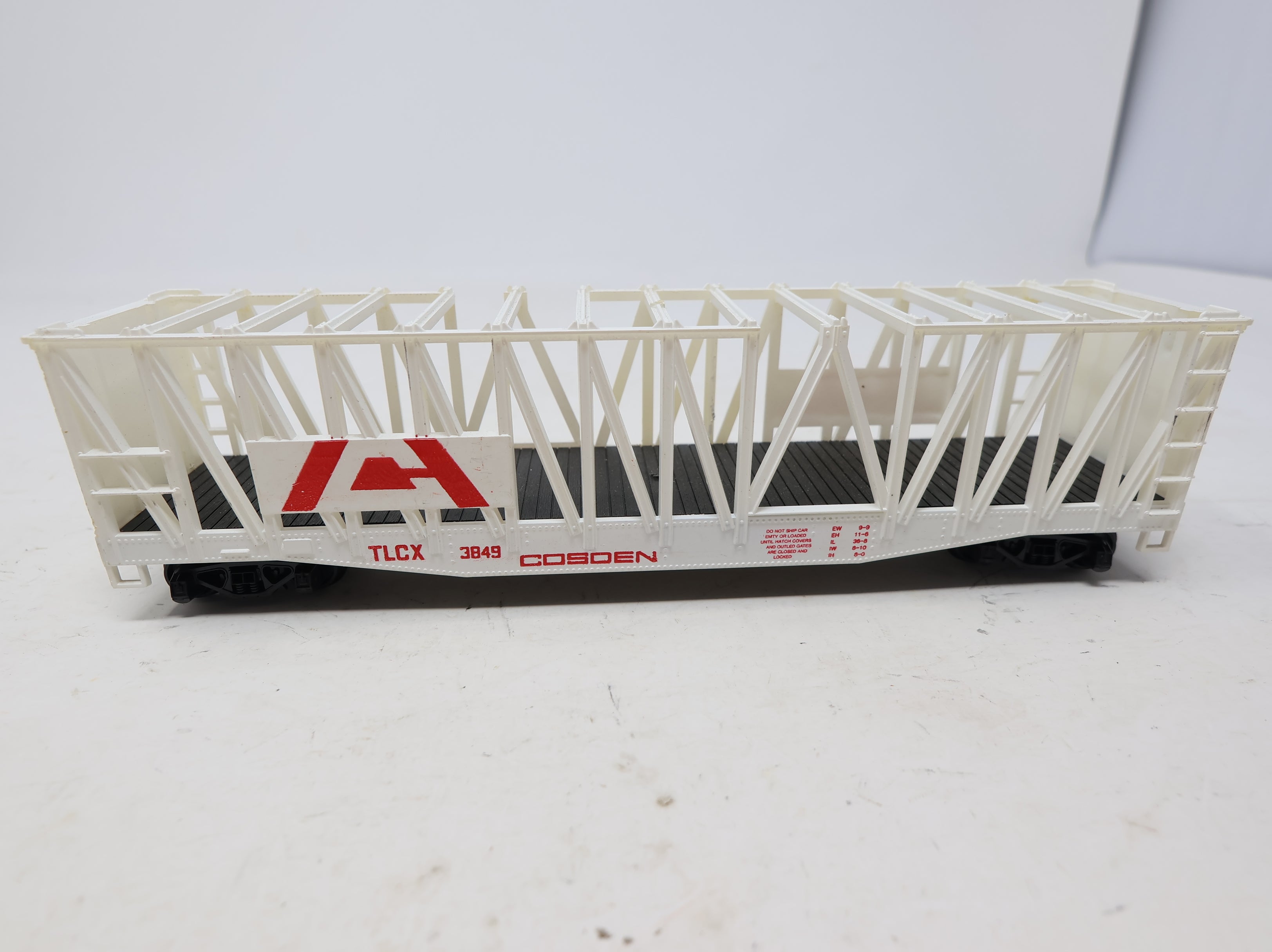 USED AHM HO Scale Container Carrier Cosden TLCX #3849