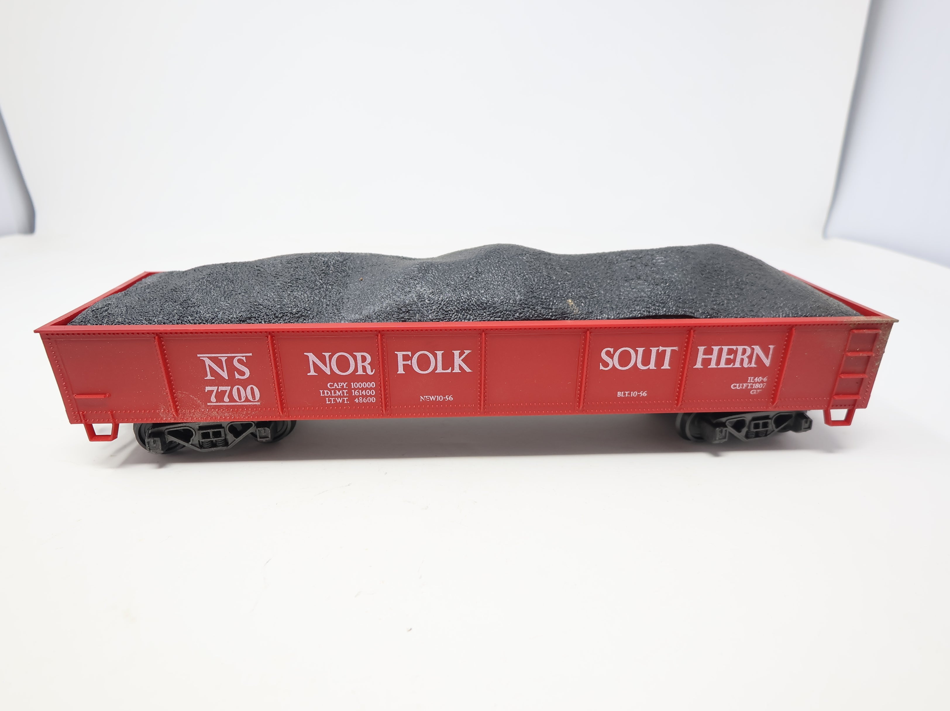 USED AHM O Gondola w/ Coal Norfolk Southern NS #7700