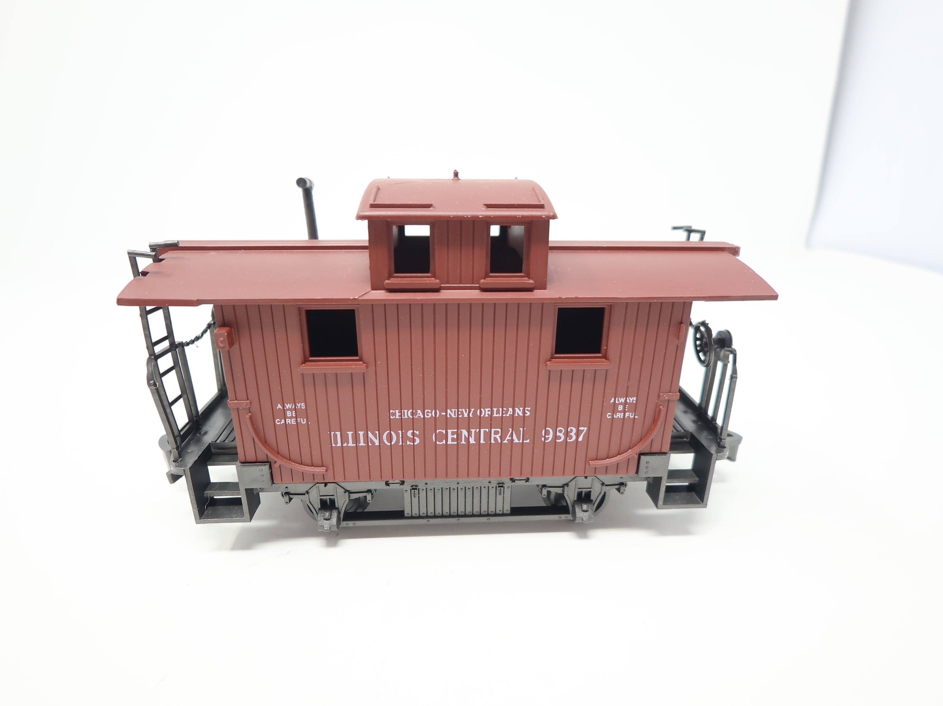 USED AHM O Bobber Caboose Illinois Central #9837