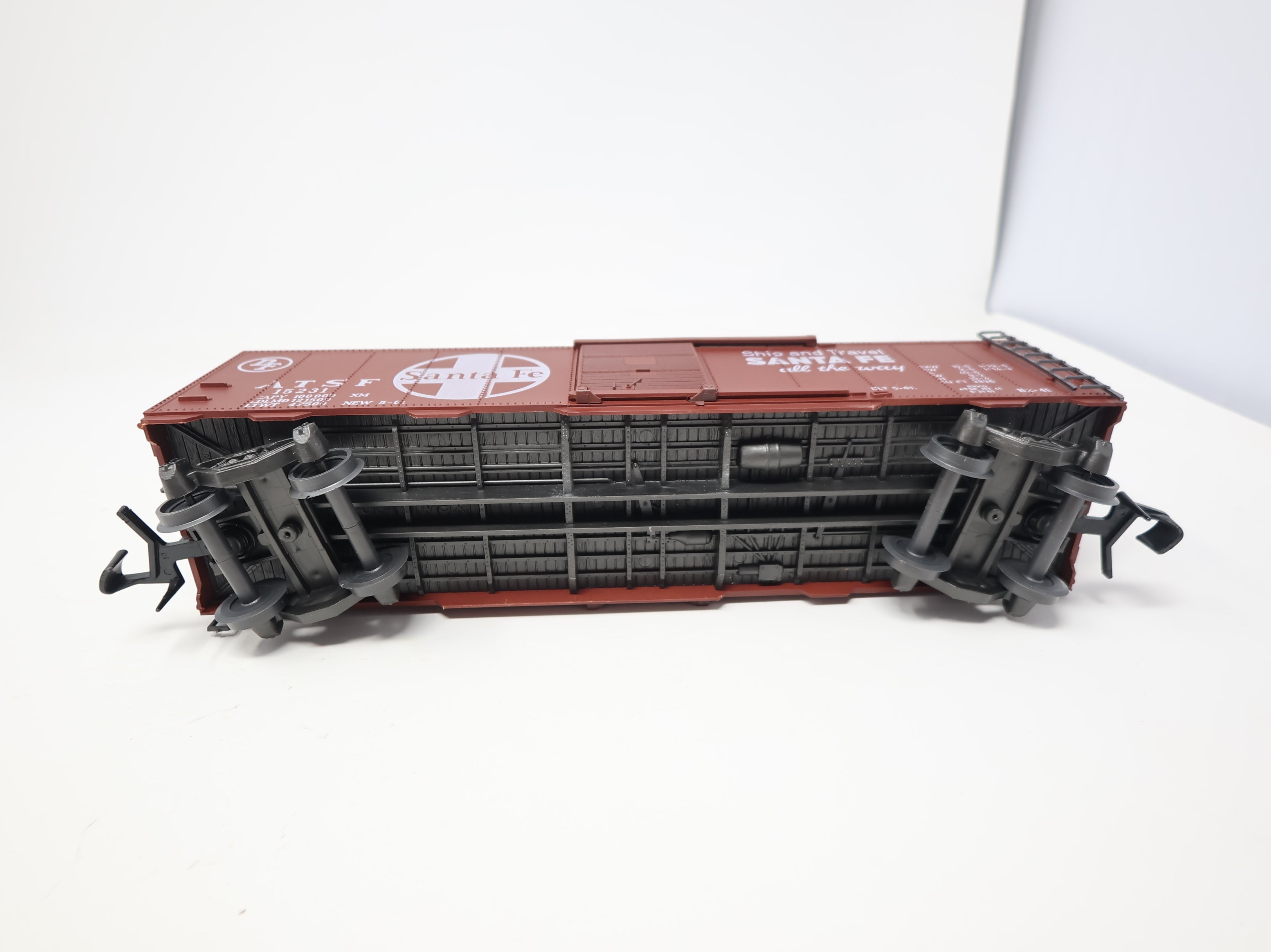 USED AHM O Box Car Santa Fe ATSF #15231