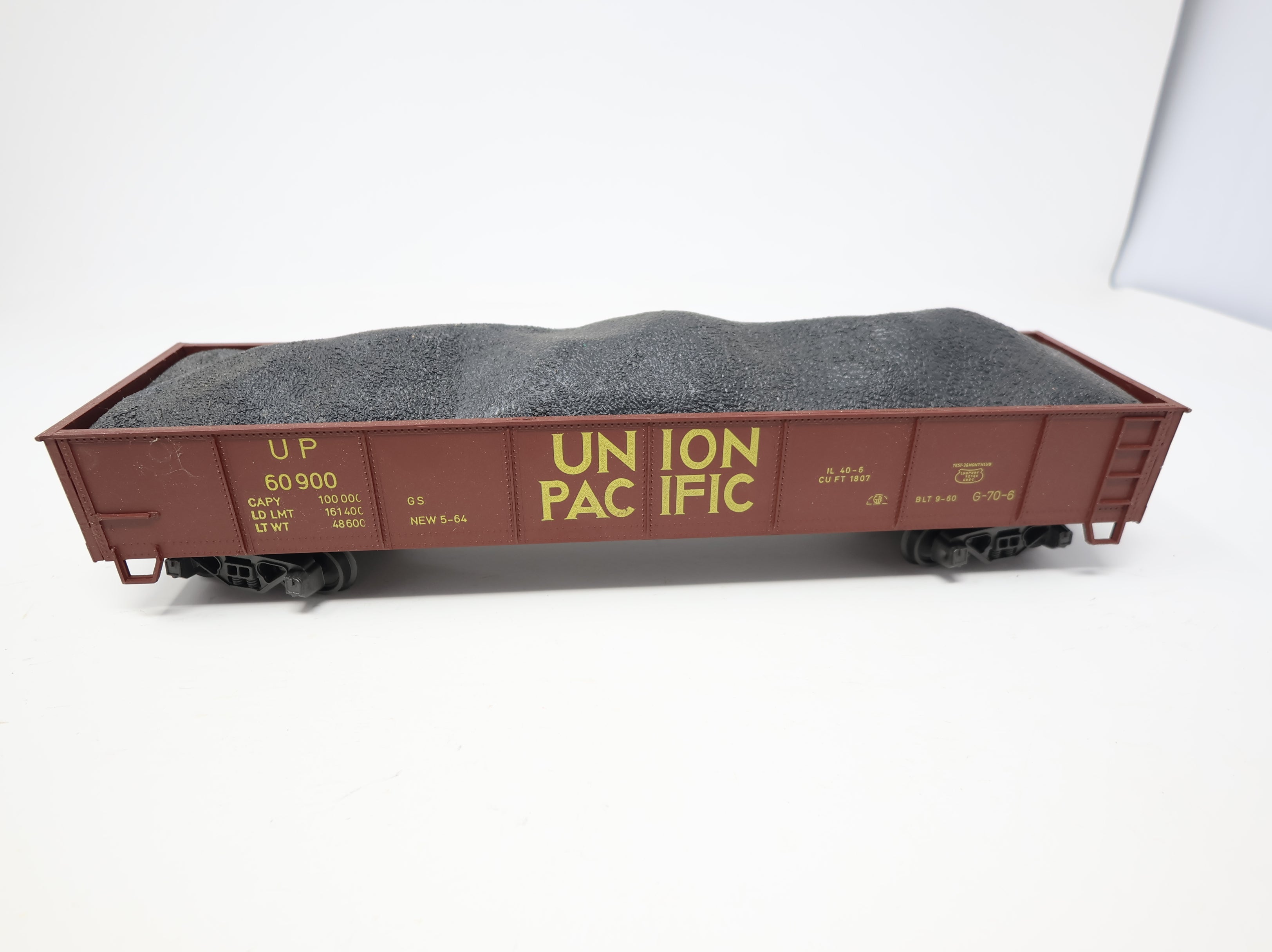 USED AHM O Gondola w/ Coal Union Pacific UP #60900