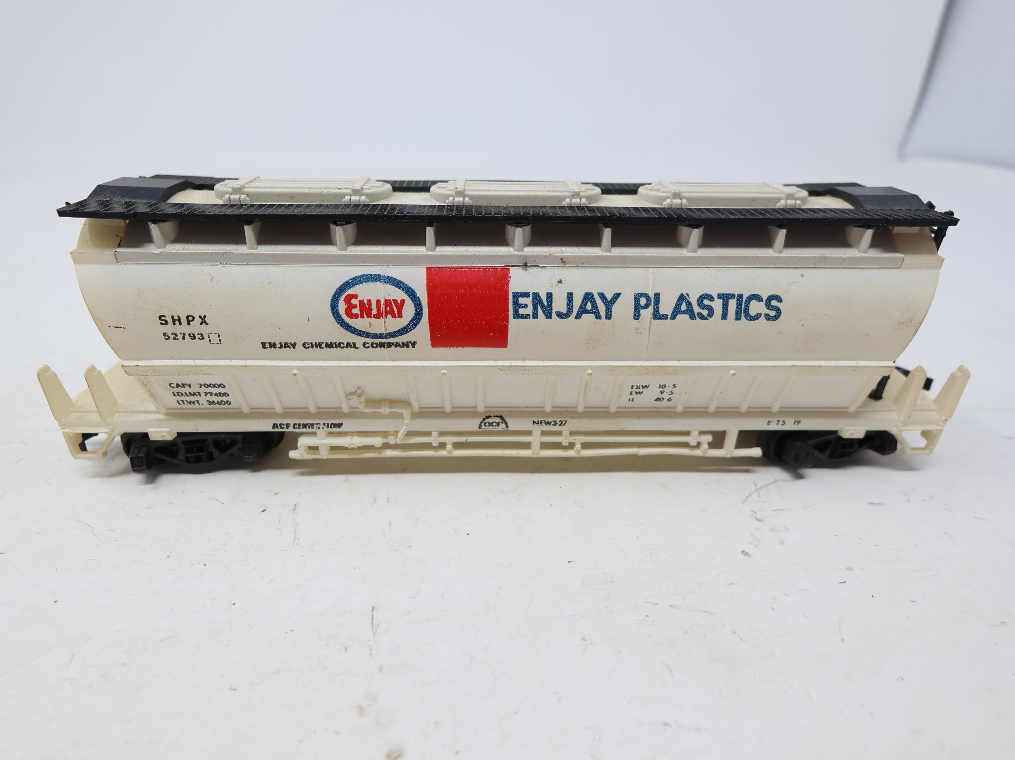 USED AHM HO Scale ACF Center Flow Enjay SHPX #52793