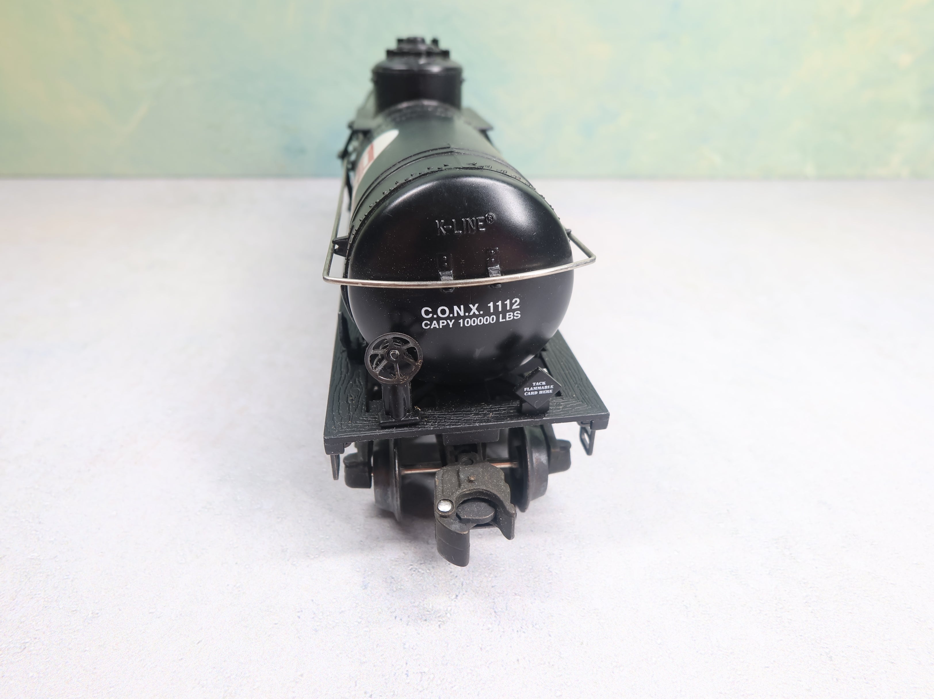 USED K-Line O Single Dome Tank Car Conoco CONX #1112