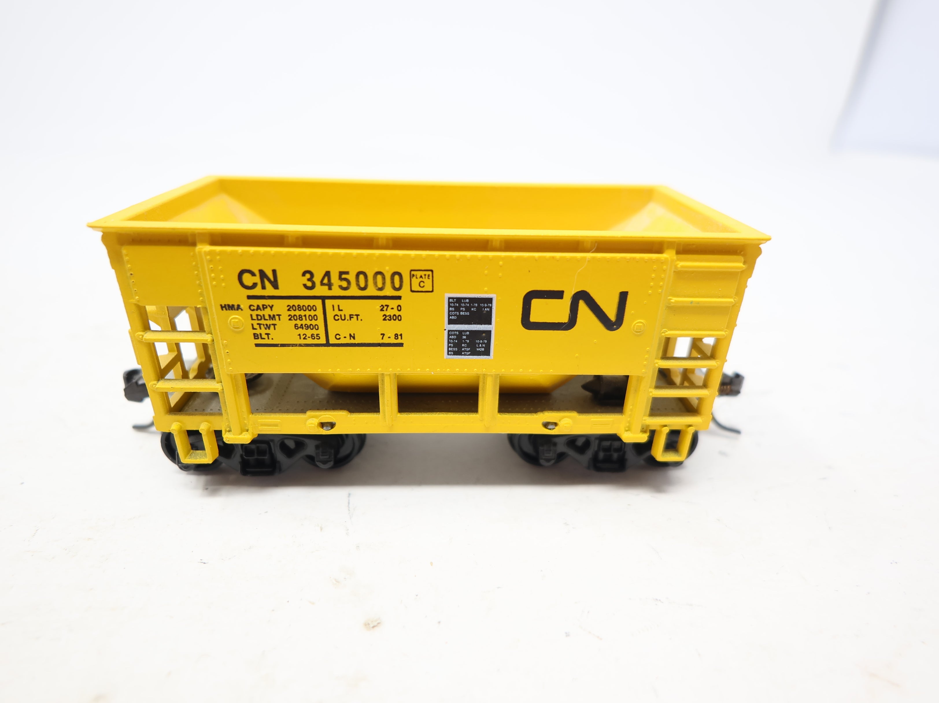 USED Roundhouse HO Scale Ore Car Canadian National CN #345000