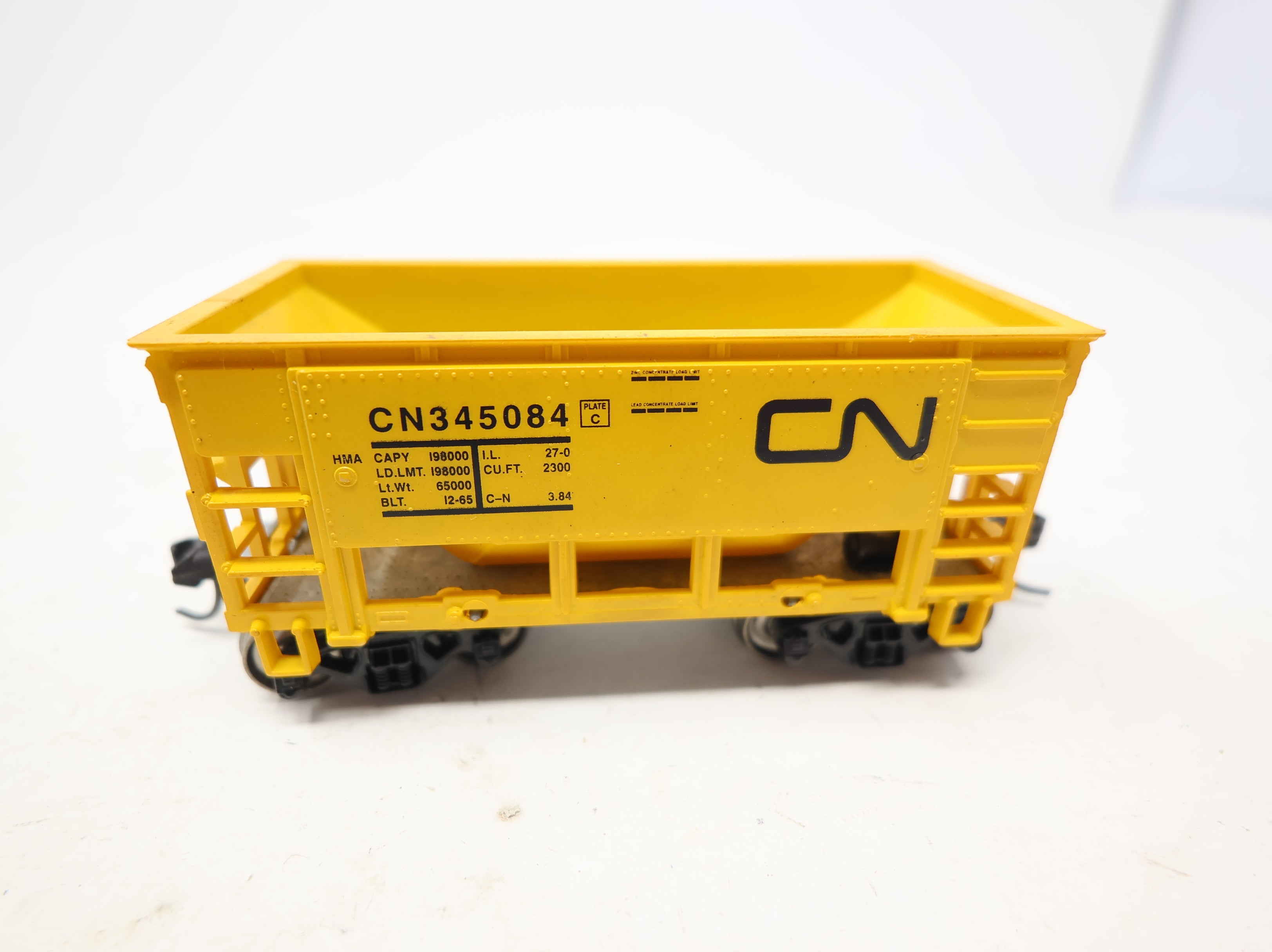 USED Roundhouse HO Scale Ore Car Canadian National CN #345084