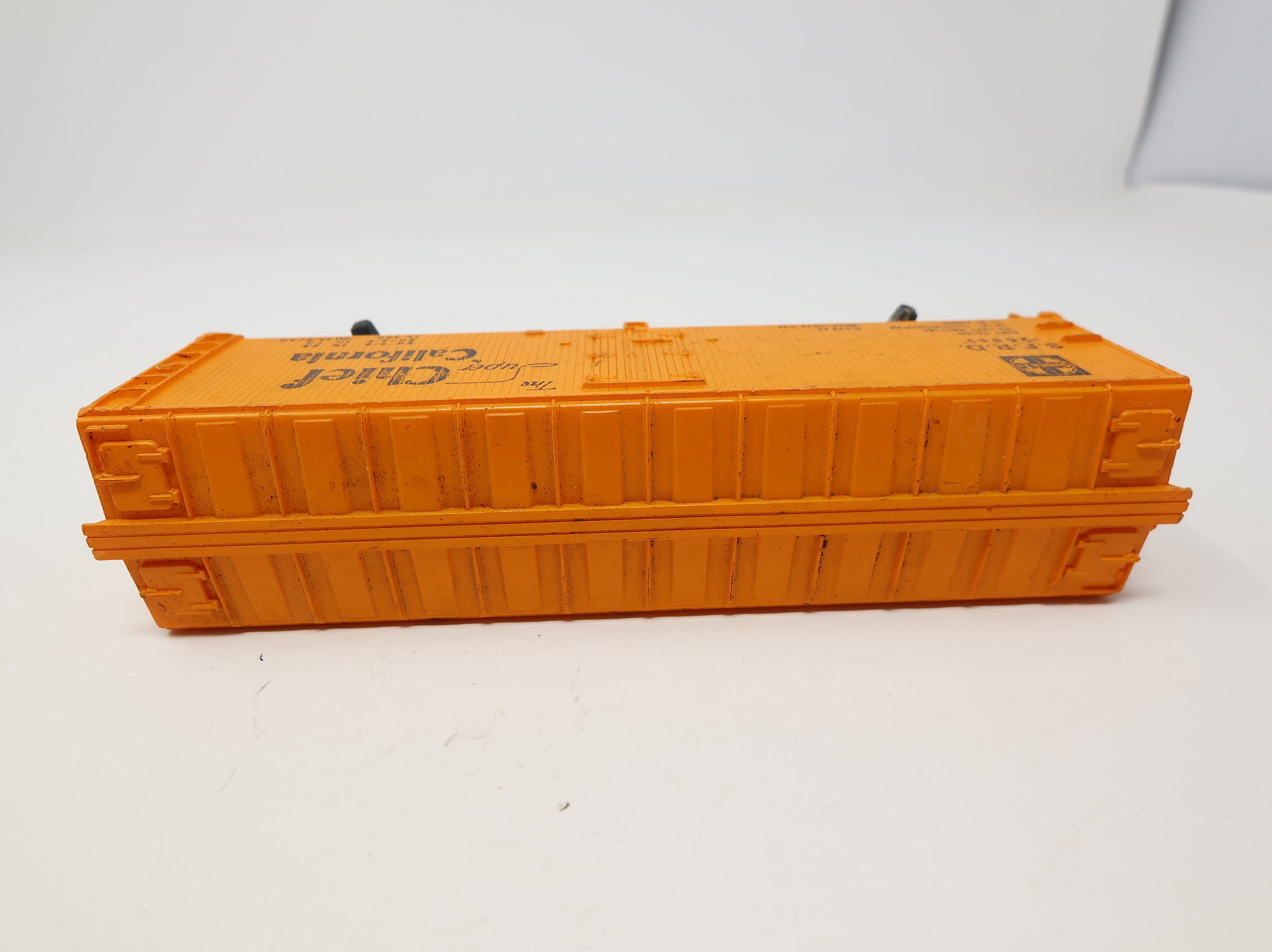 USED Mantua HO Scale 40' Wooden Reefer Box Car Santa Fe SFRD #25841