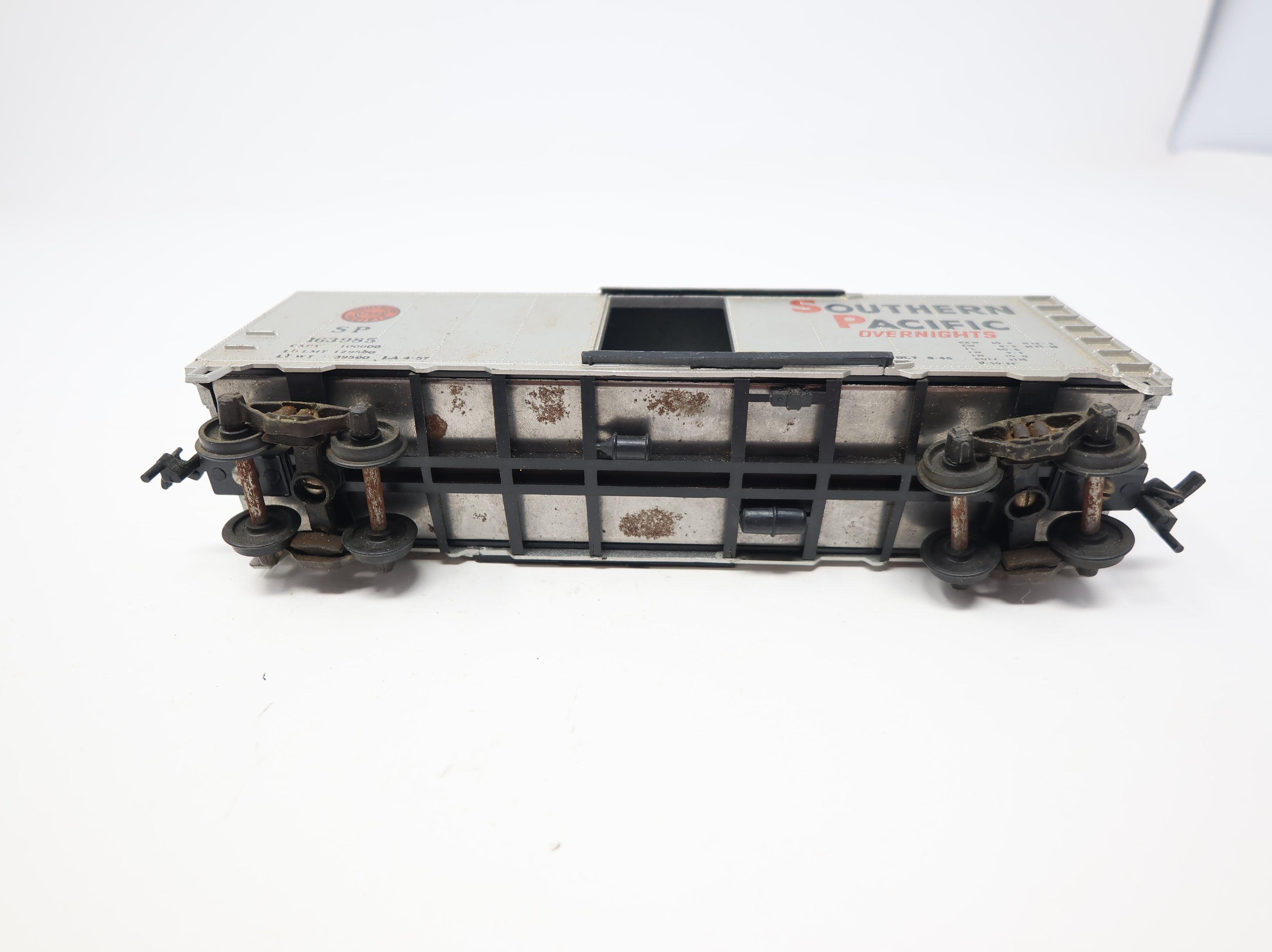 USED Athearn HO Scale 40' Steel Box Car Southern Pacific SP #163985 Missing Door