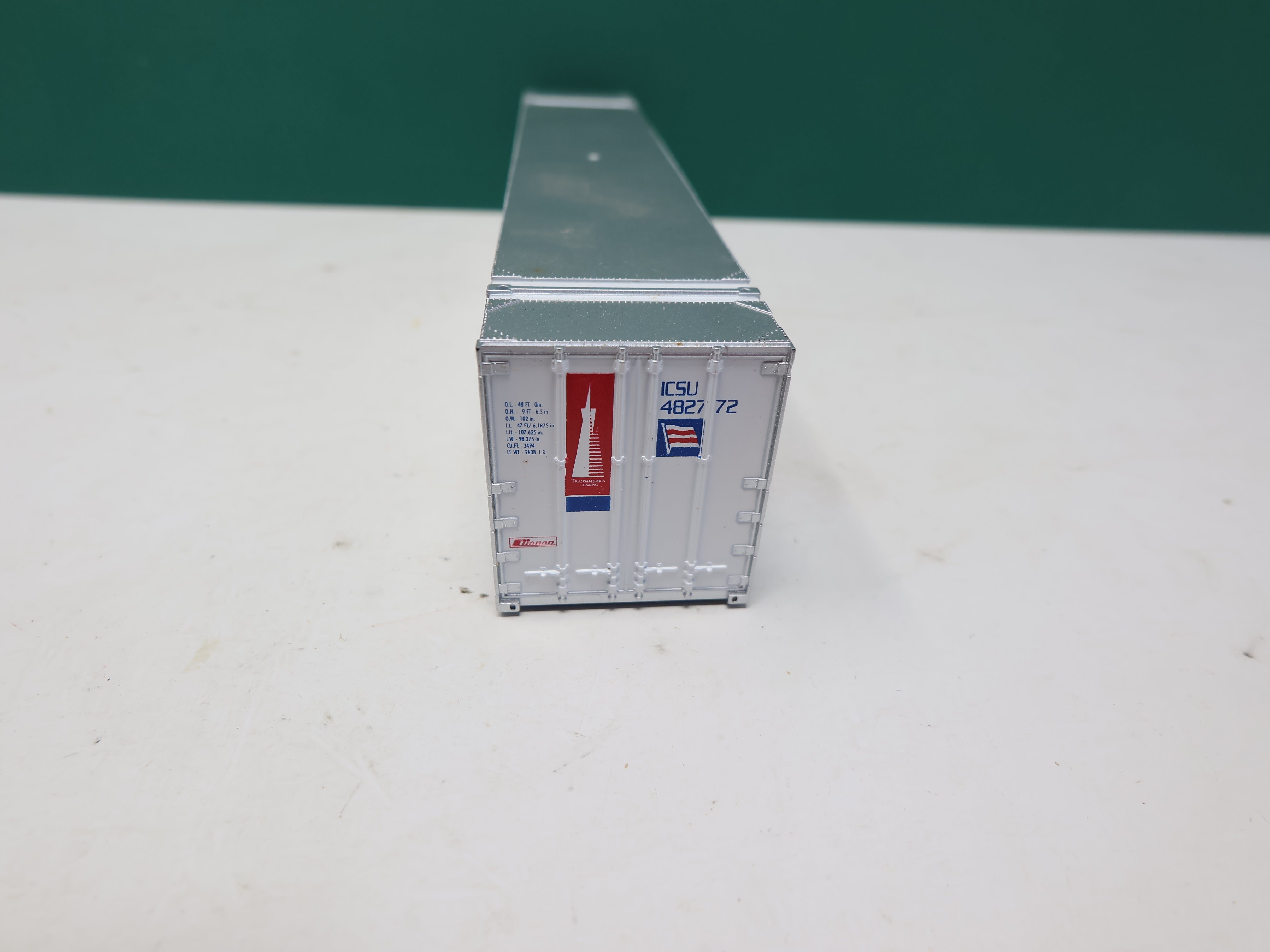 USED HO Scale, 48' Container, NYK ICSU #482772