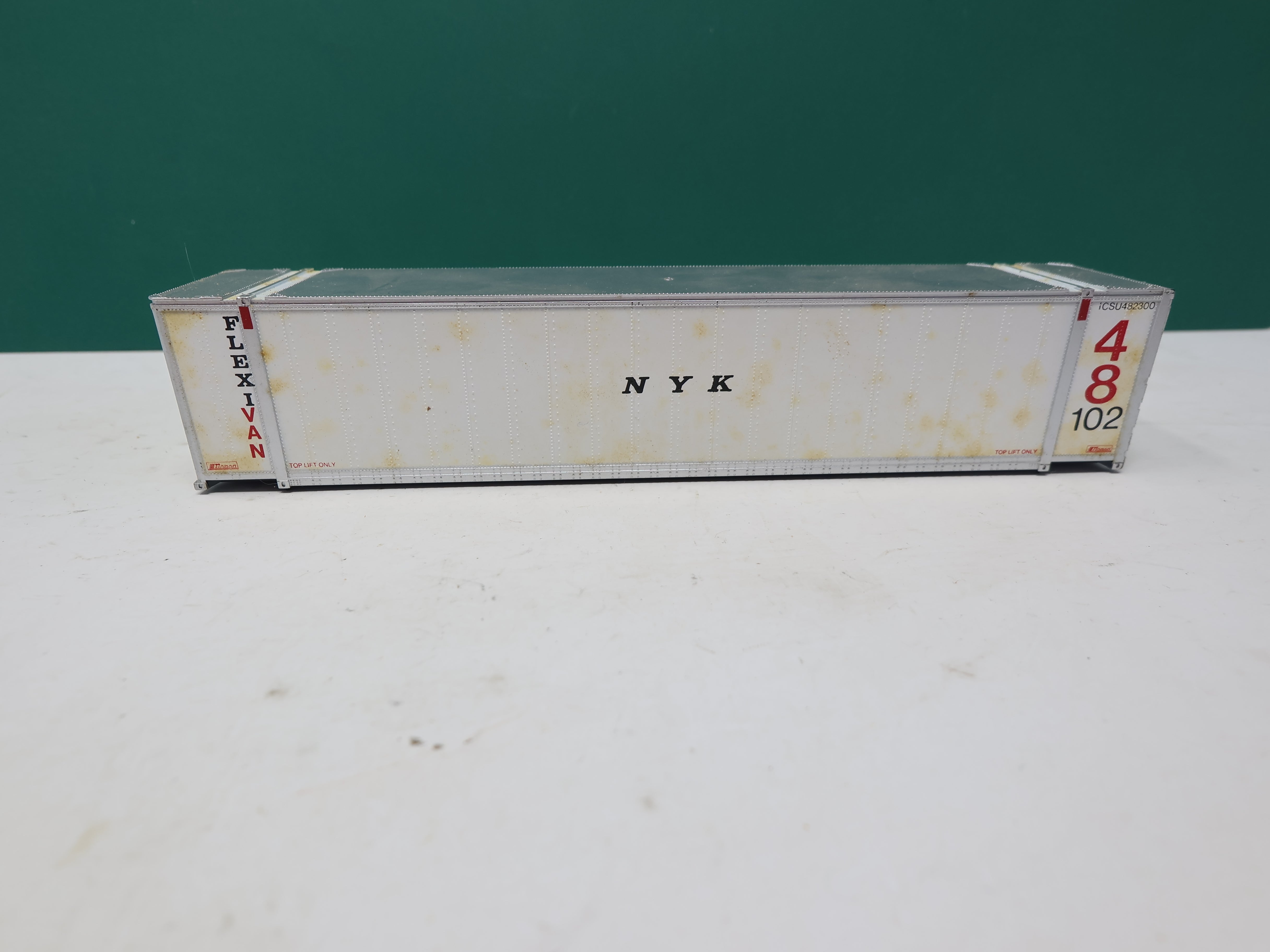 USED HO Scale, 48' Container, NYK ICSU #428300