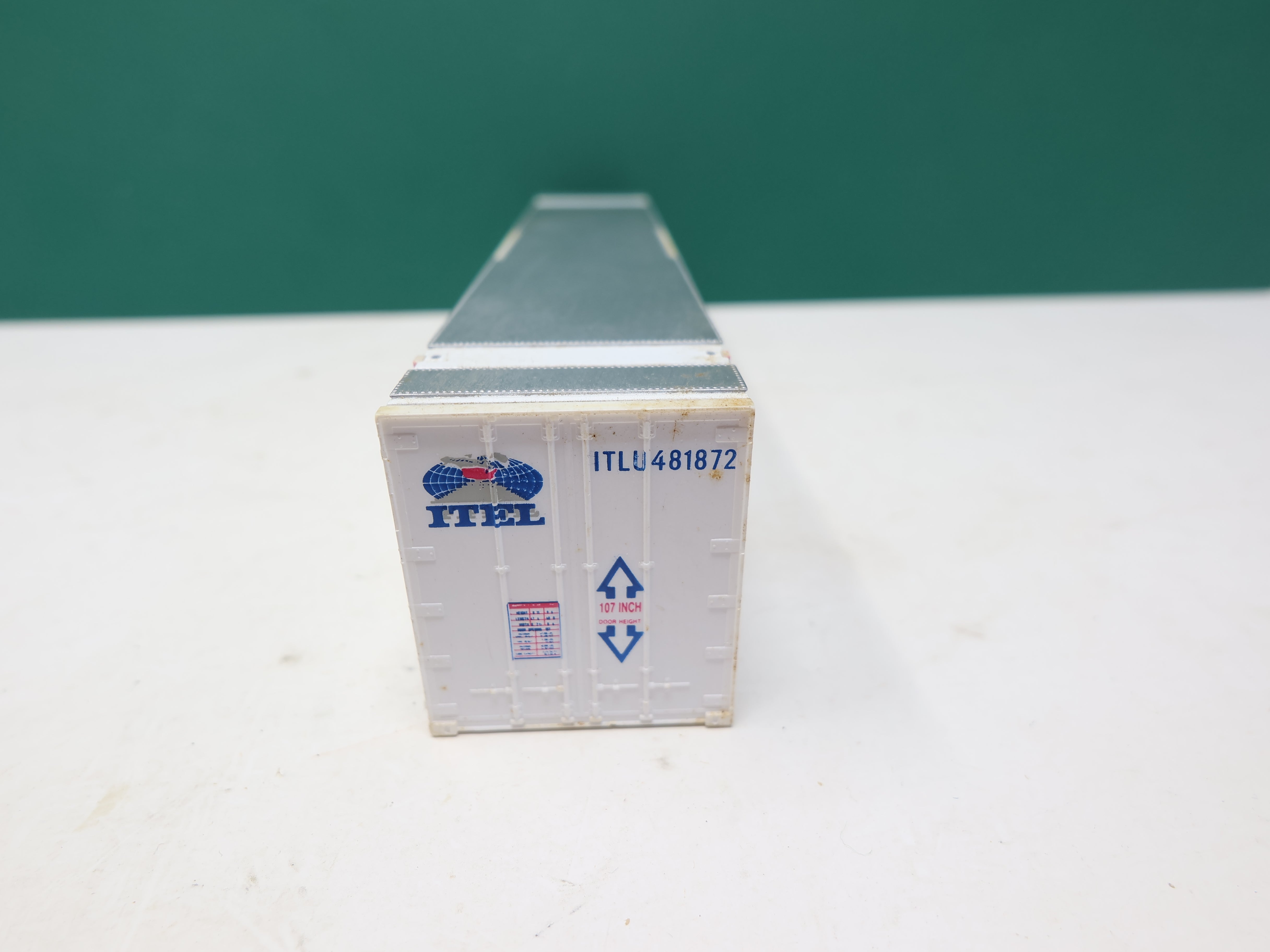 USED Walthers HO Scale, 48' Container, ITEL ITLU #481872