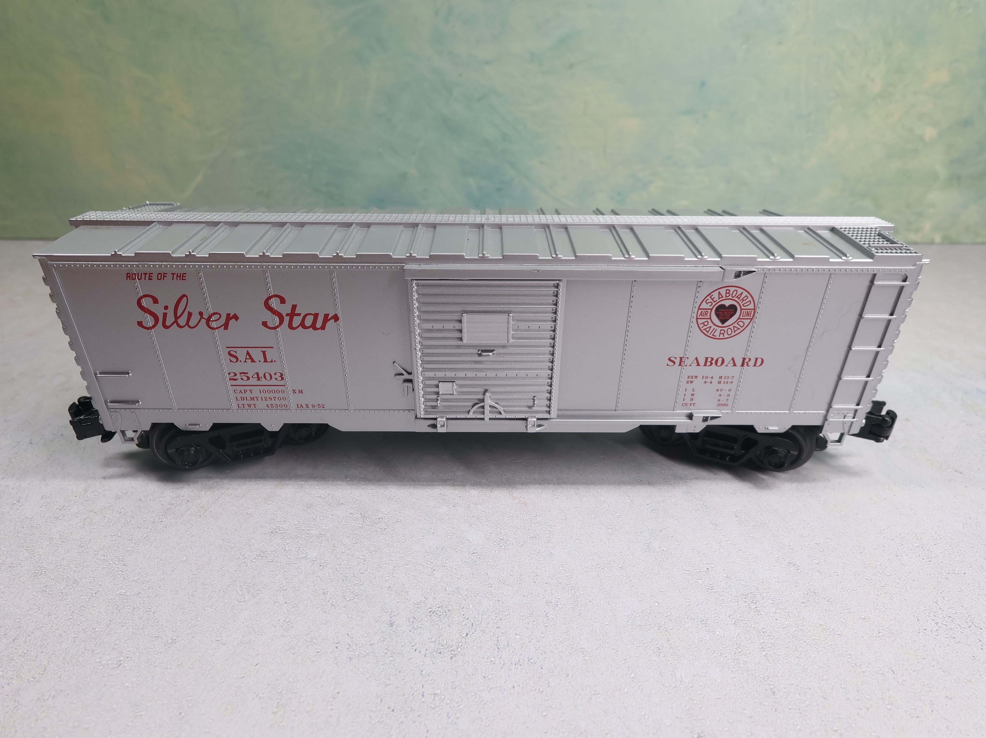 USED Atlas O Box Car Seaboard Air Line SAL #25403