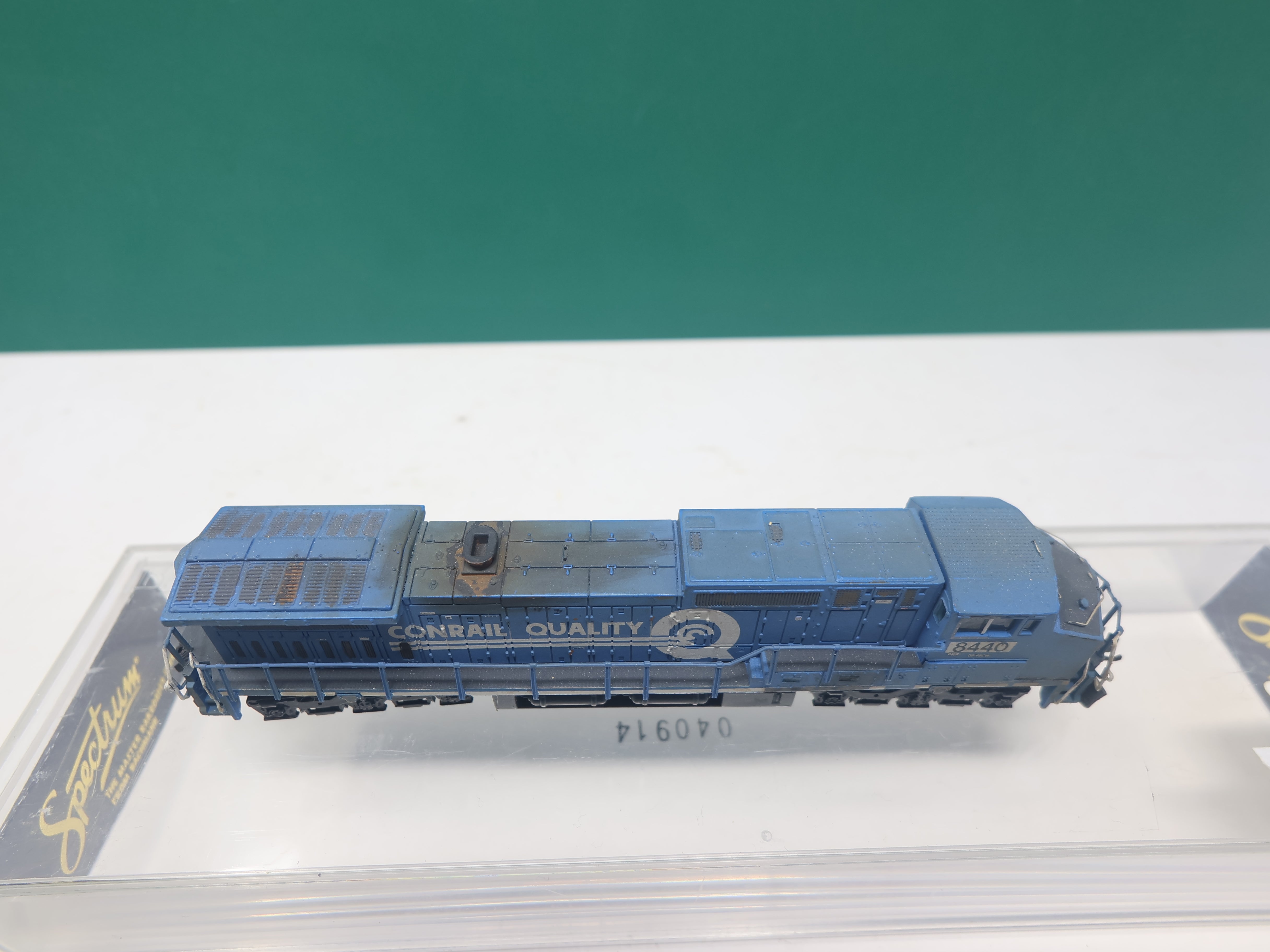 USED Bachmann 86066 N Scale, GE Dash 8-40CW , Conrail Quality PRR #8440, Patched, Weathered (DCC, No Sound)