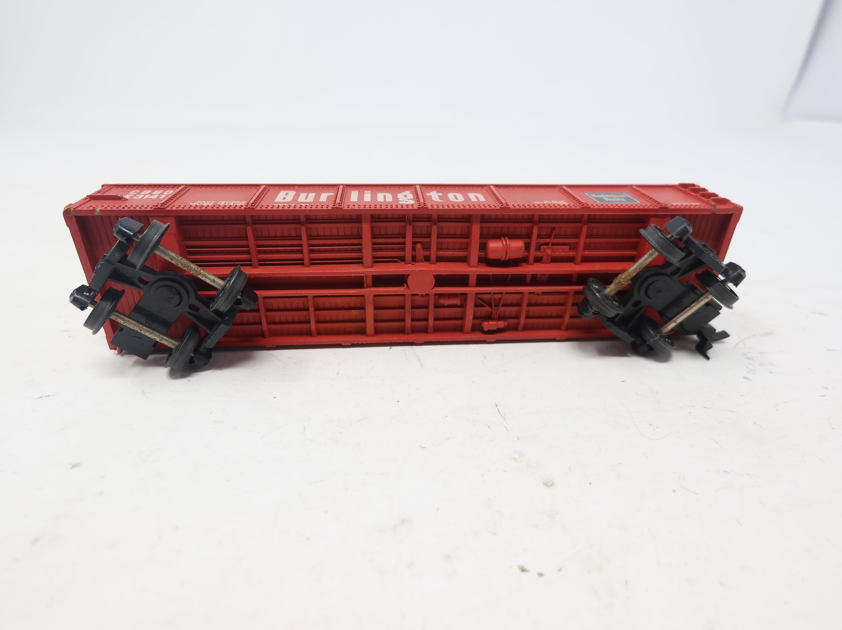 USED Bachmann HO Scale 40' Gondola Burlington CB&Q #E3141