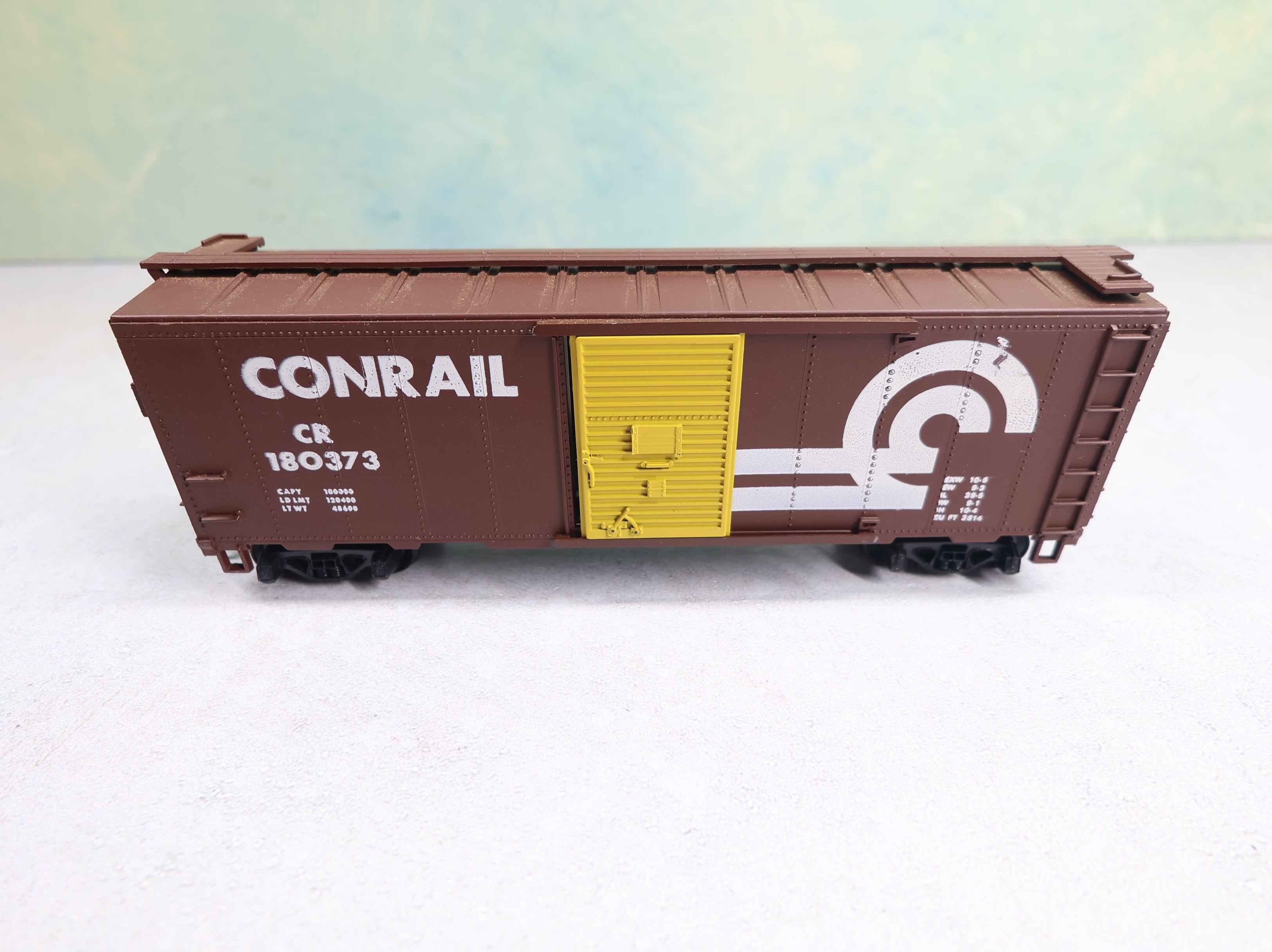 USED Mantua HO Scale 40' Box Car Conrail CR #180373