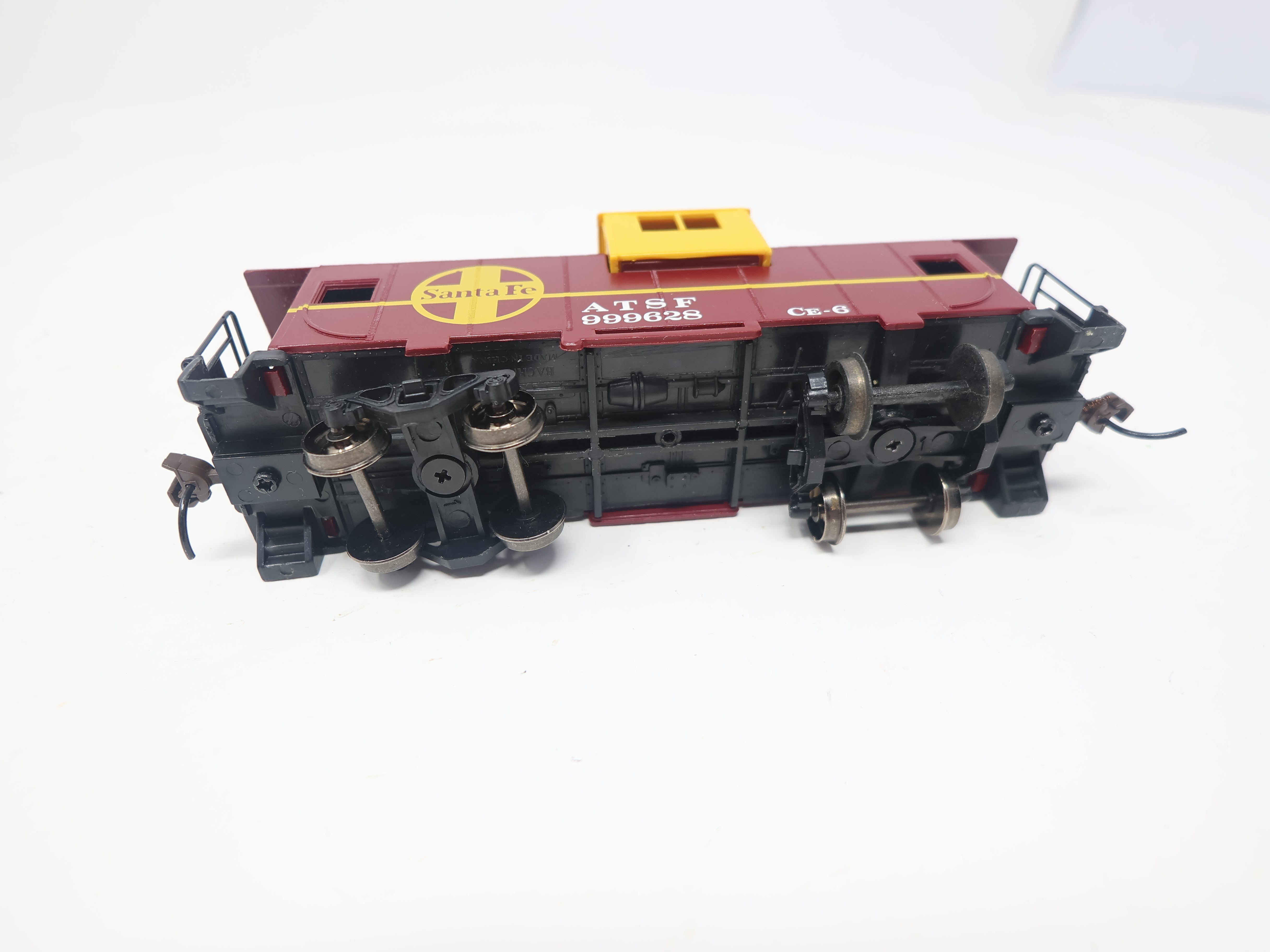 USED Bachmann HO Scale, Caboose, Santa Fe ATSF #999628