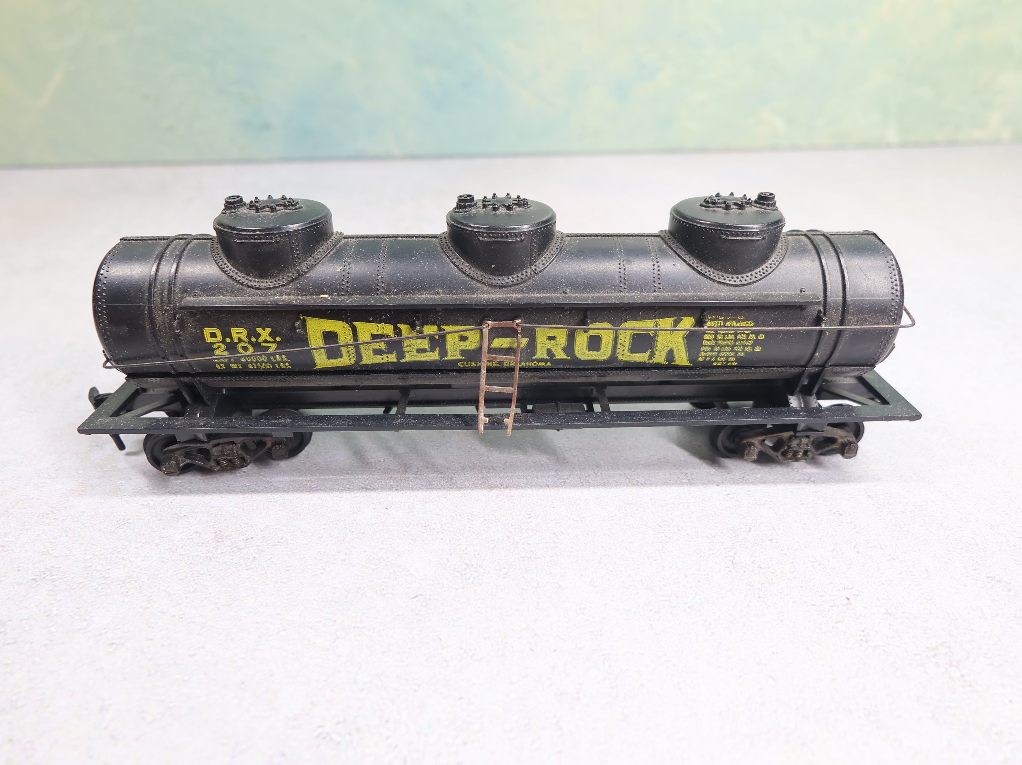 USED Athearn HO Scale Single Dome Tank Car Deep Rock DRX #207