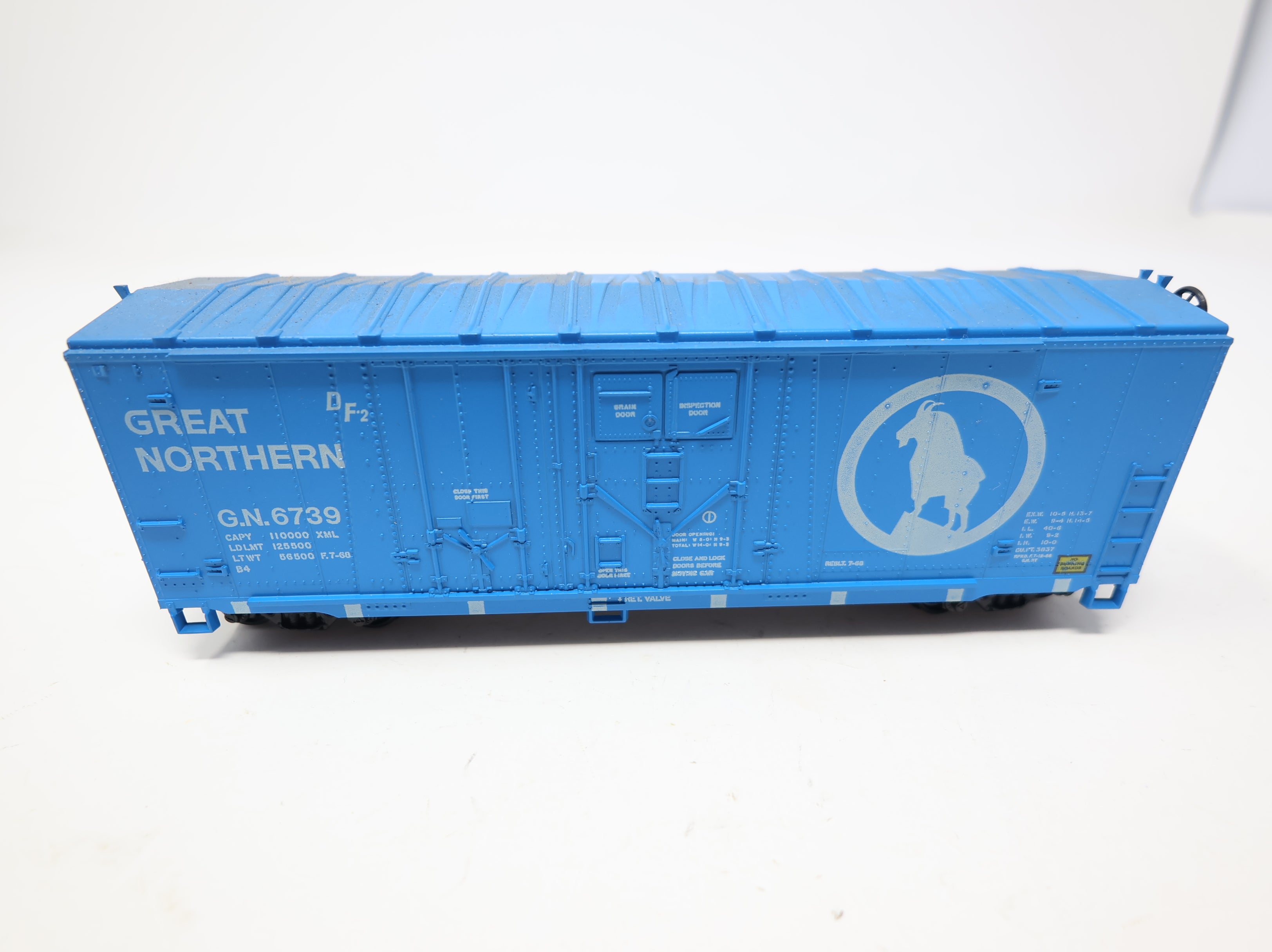 USED Athearn HO Scale 40' Box Car Great Northern GN #6739