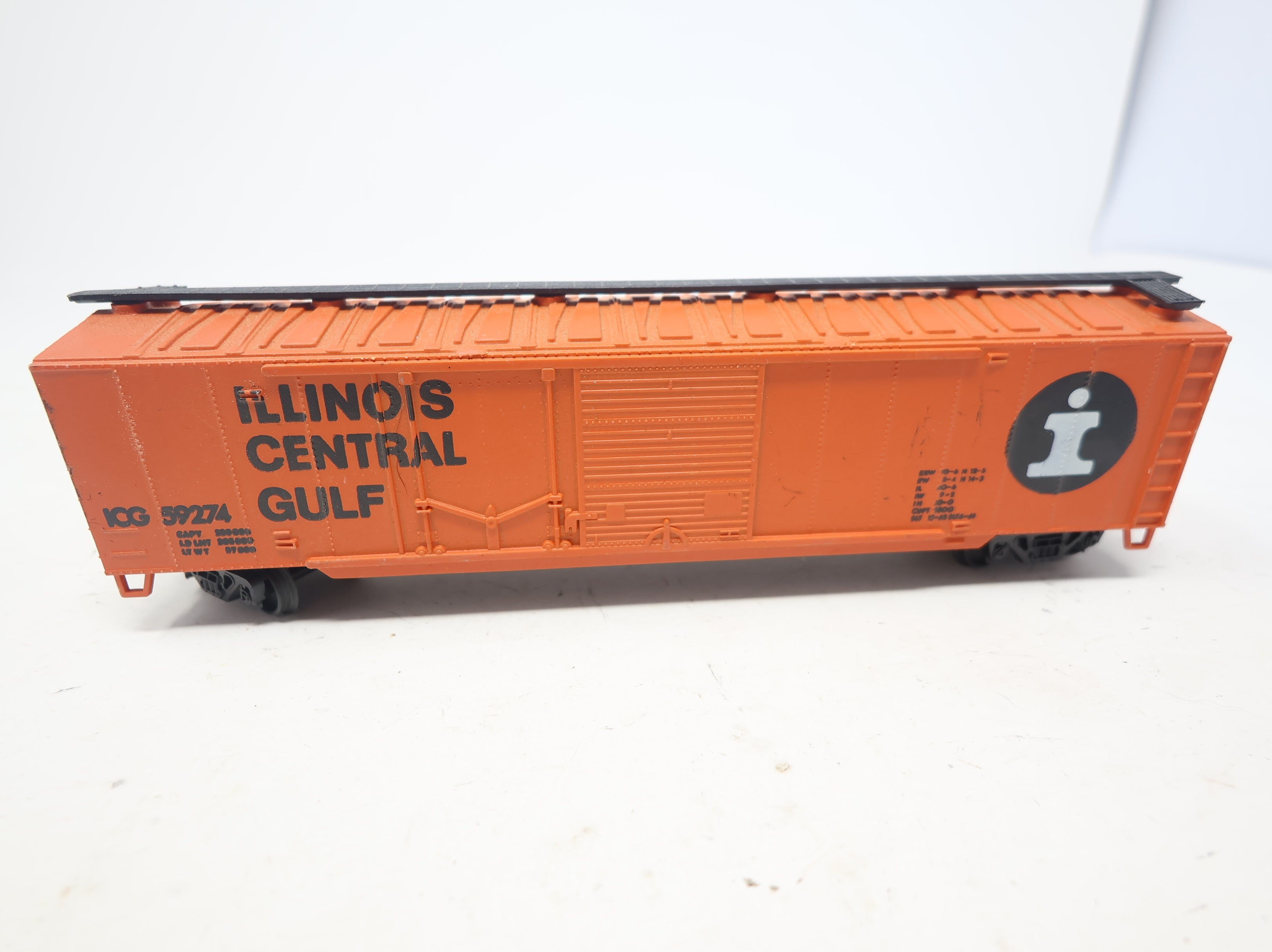 USED HO Scale 50' Box Car Illinois Central ICG #59274