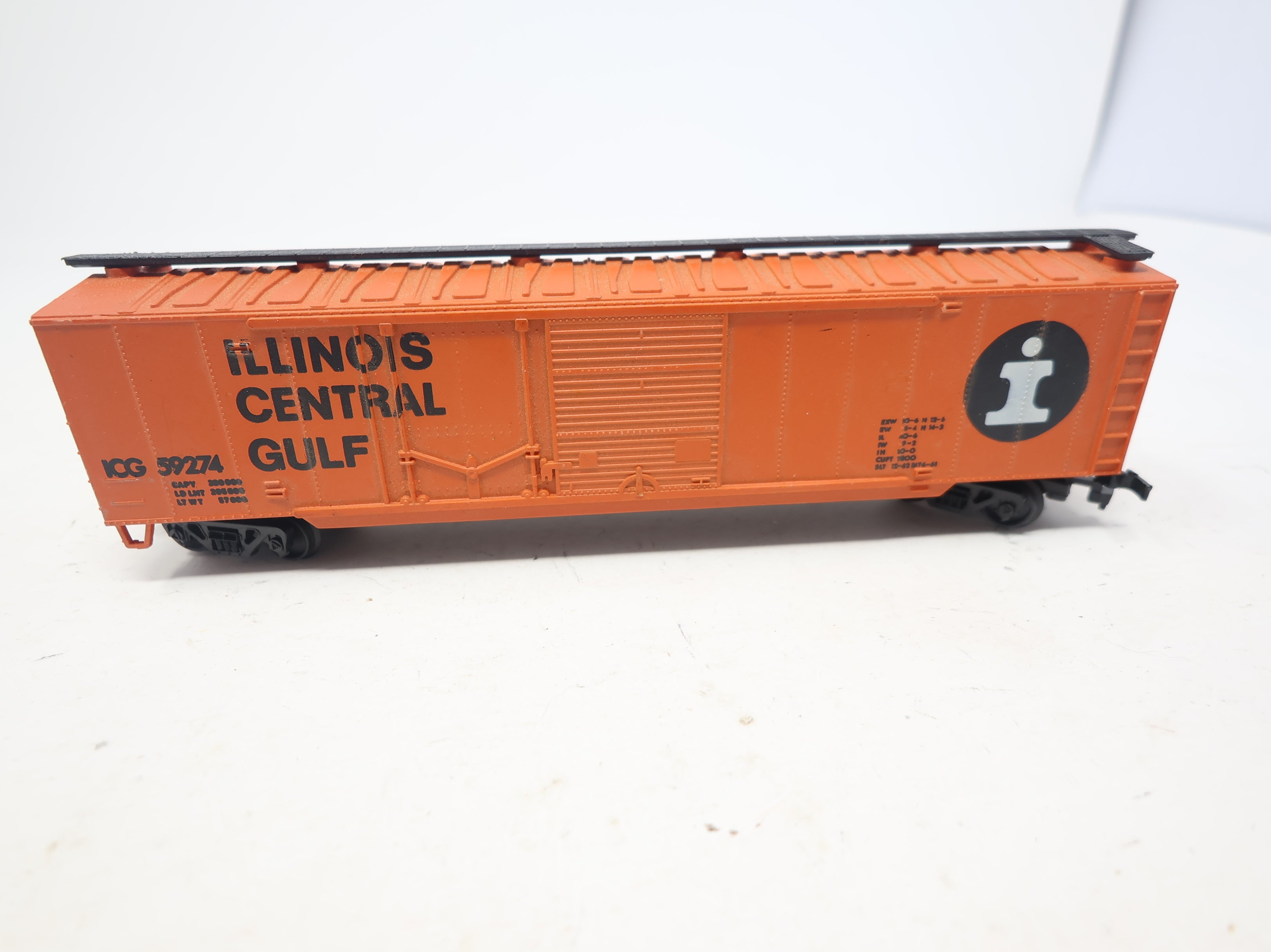 USED HO Scale 50' Box Car Illinois Central ICG #59274