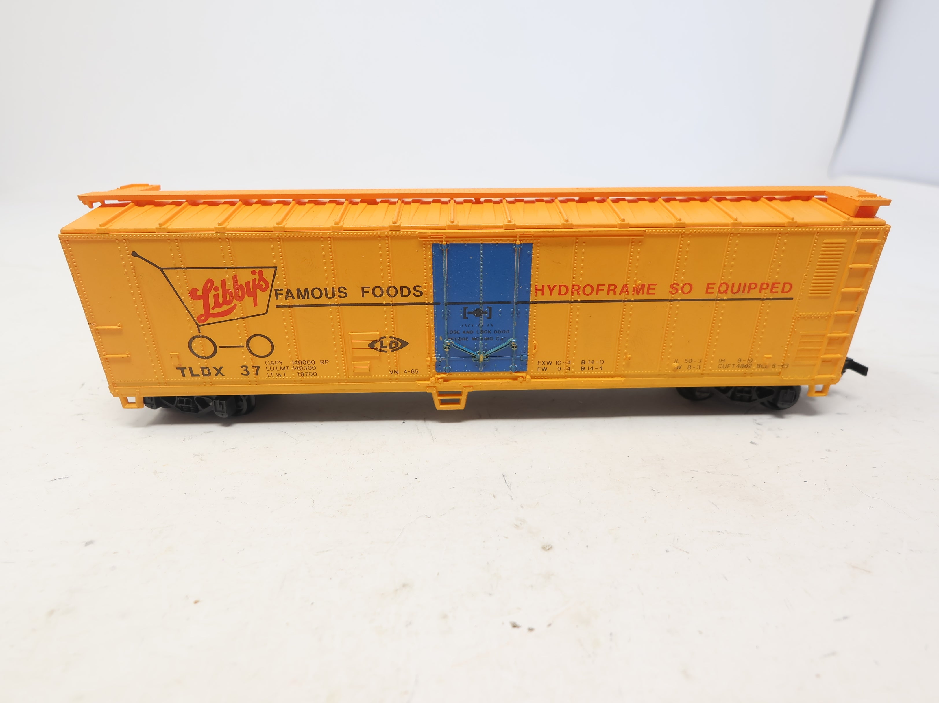 USED LIMA HO Scale 50' Box Car Libby's TLDX #37