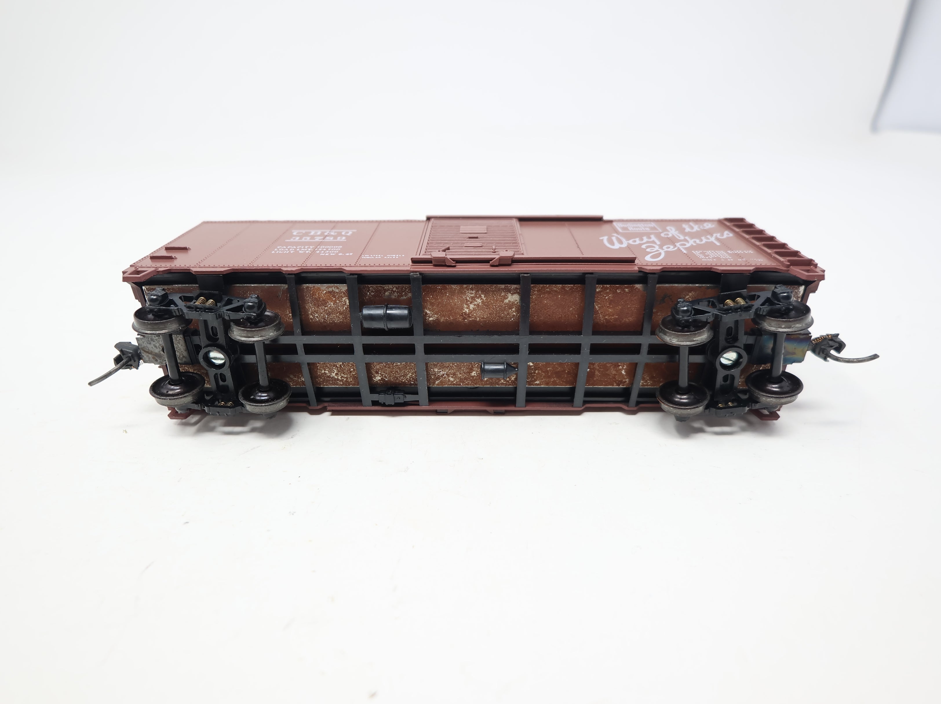 USED Athearn HO Scale 40' Box Car CB&Q #35789