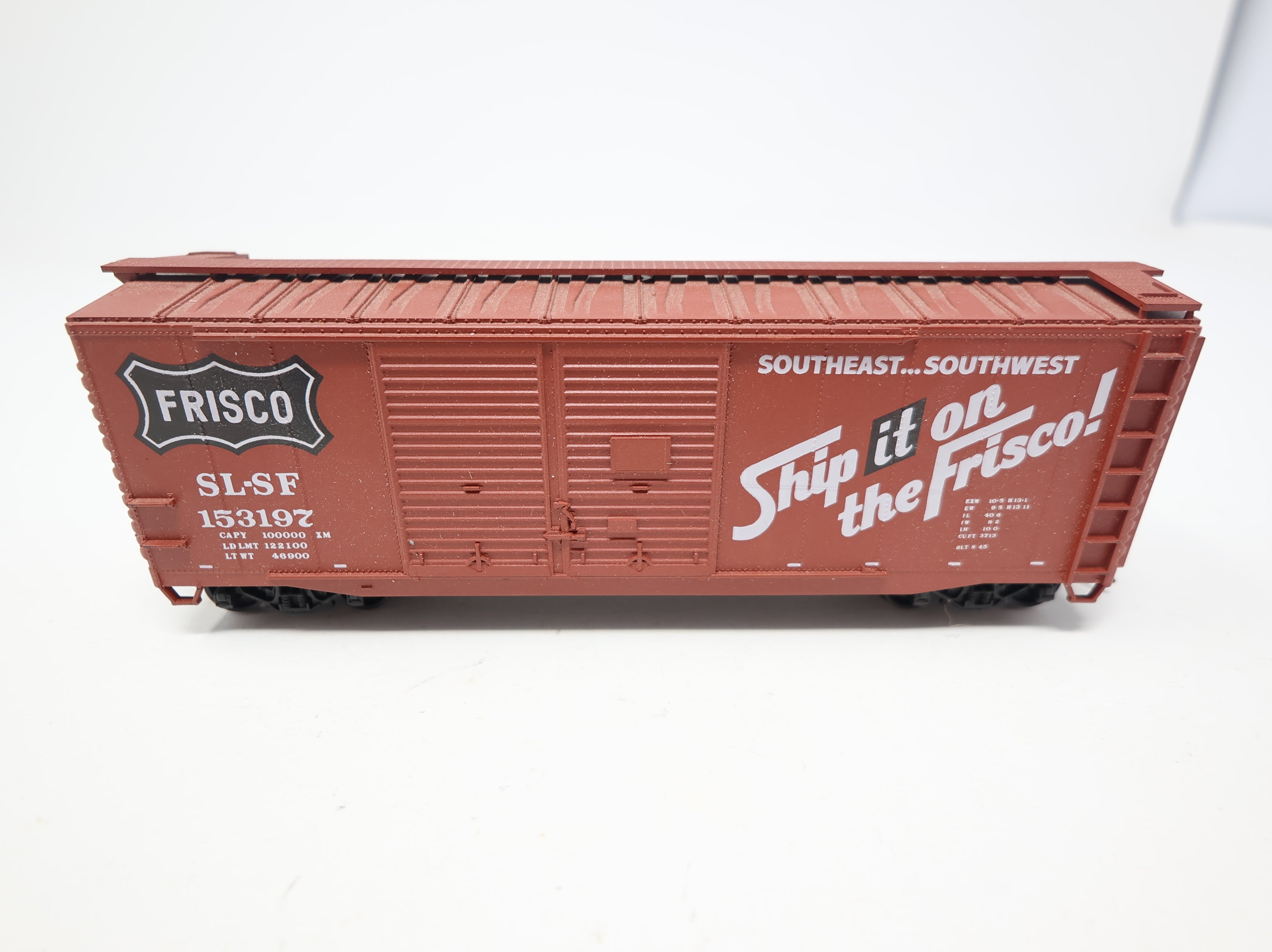 USED Accurail HO Scale 40' Box Car Frsico SLSF #153197