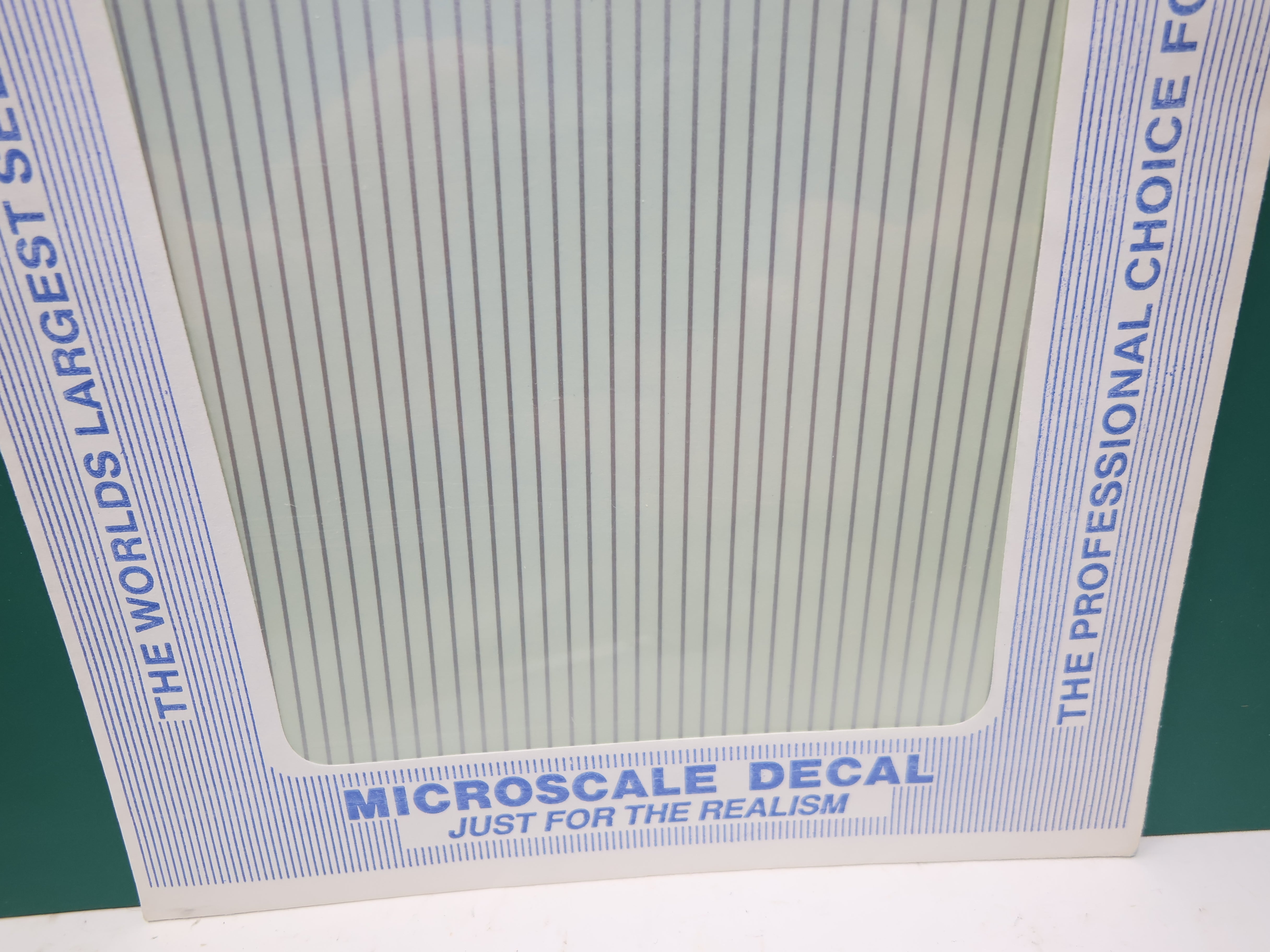 MICROSCALE #PS-4-1-64 MULTI Scale, 1/64" Silver Parallel Stripes, Better than Masking Decals