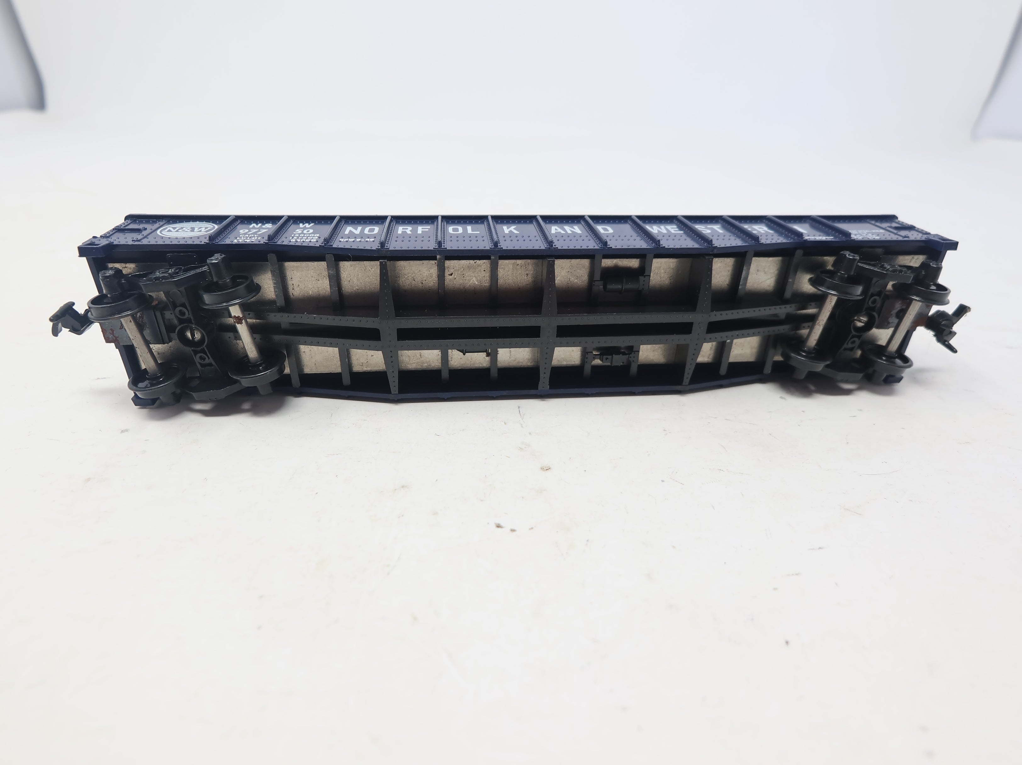 USED Athearn HO Scale 50' Gondola Norfolk & Western N&W #97750 w/ Frozen Food Loads