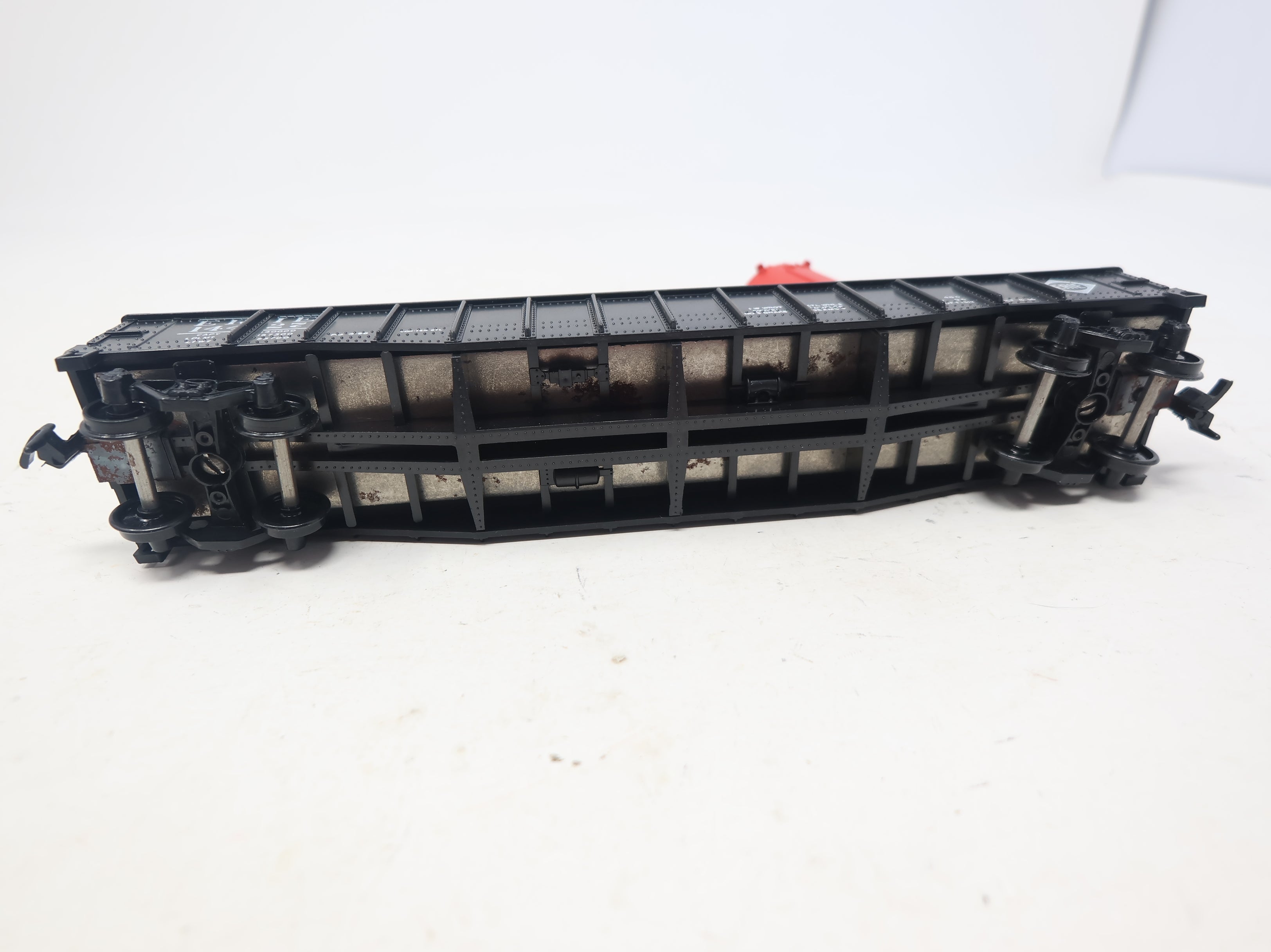 USED Athearn HO Scale 50' Gondola Erie #14427 w/ Cannisters