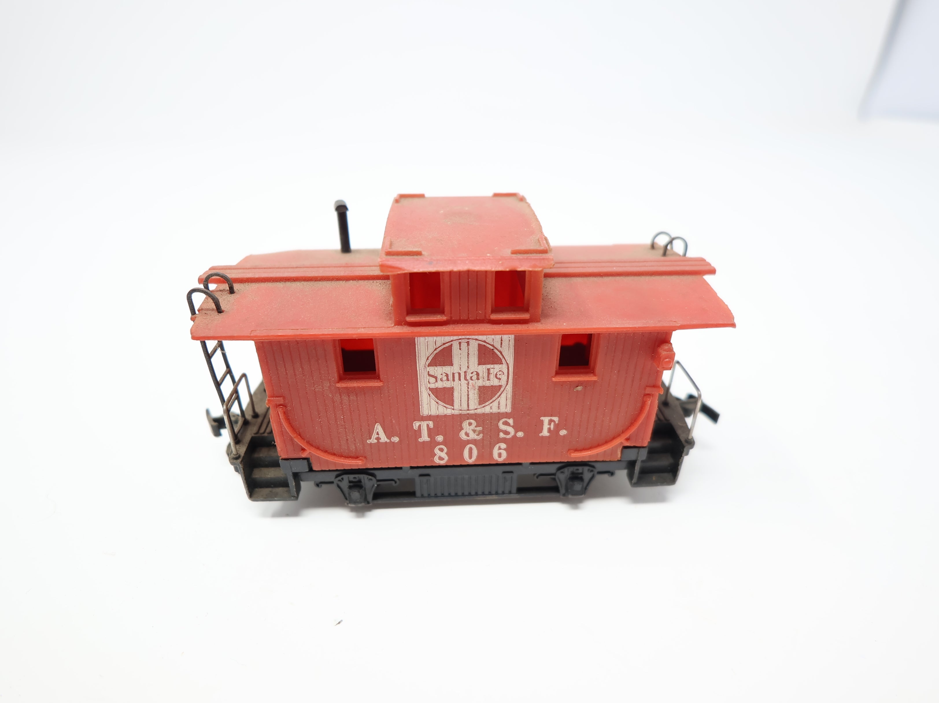 USED Mantua HO Scale Bobber Caboose Santa Fe ATSF #806