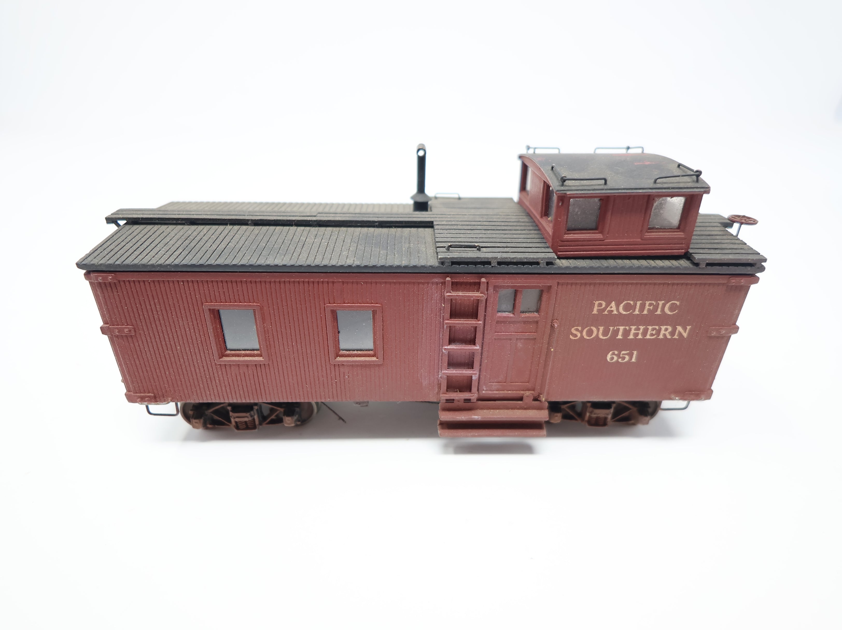 USED HO Scale Wooden Caboose Pacific Southern #651