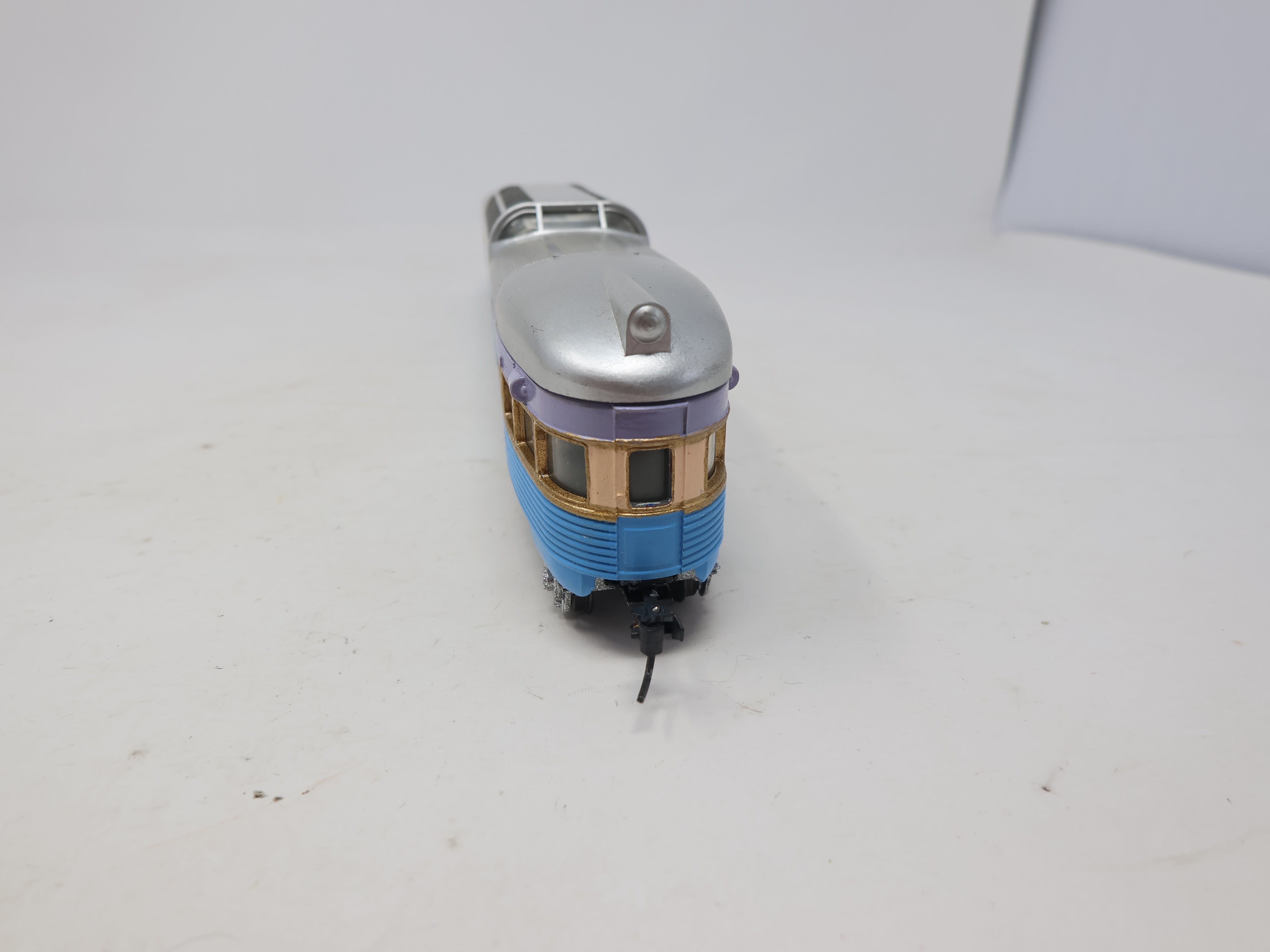 USED Con-Cor HO Scale, Dome Passenger Car, Glacier Mountain Glacier Pride , Custom Painted