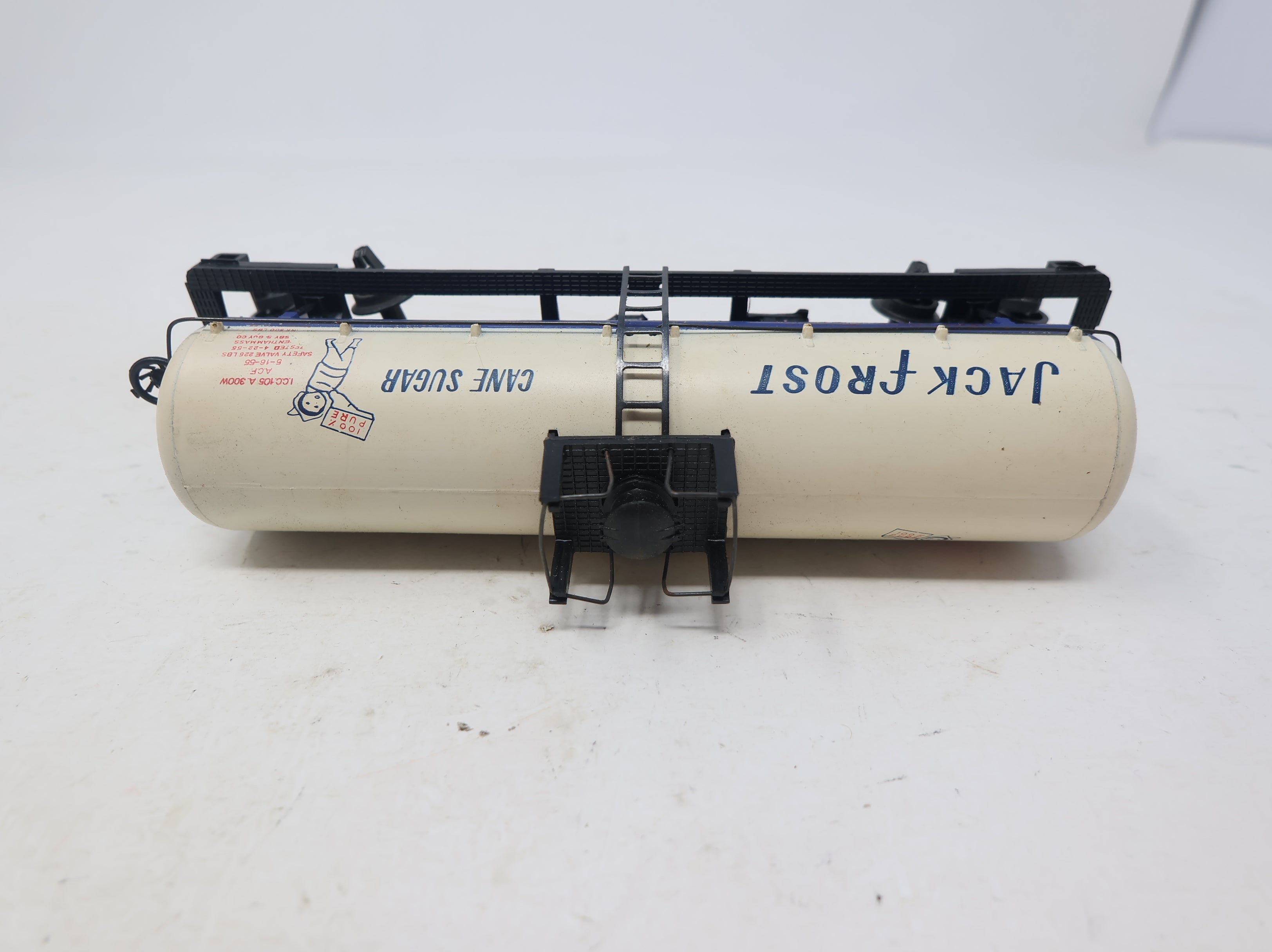 USED AHM HO Scale Single Dome Tank Car Jack Frost HOKX #56656