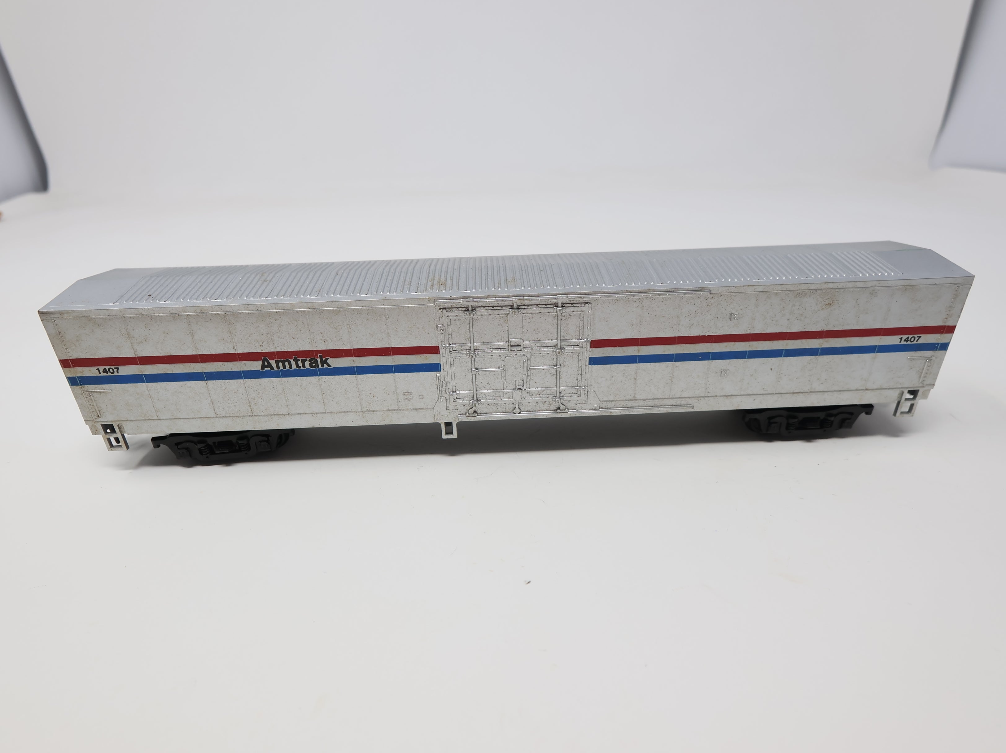 USED Con-Cor HO Scale 60' Material Handling Car Amtrak #1407