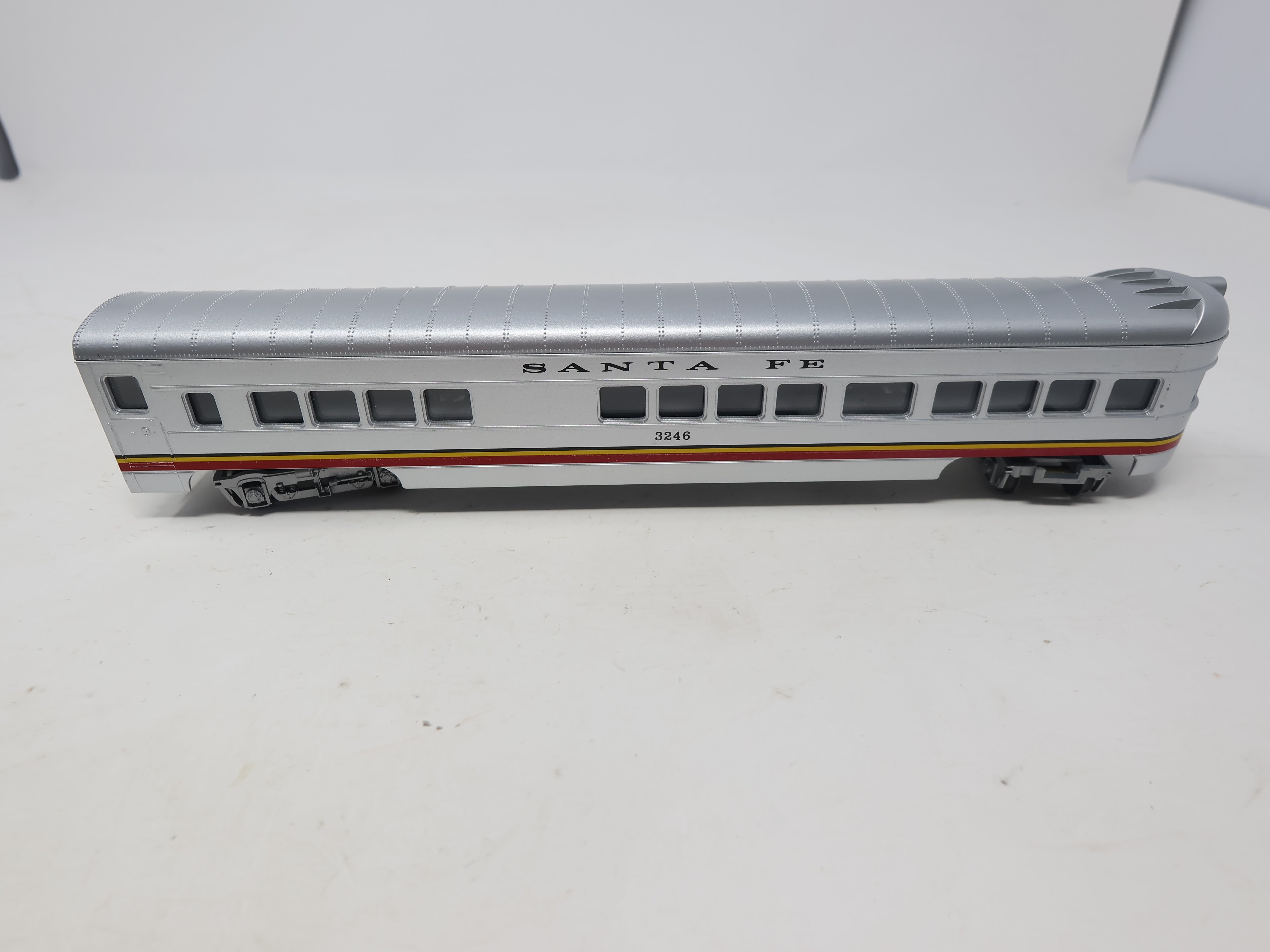 USED Con-Cor HO Scale, Passenger Car, Santa Fe #3246