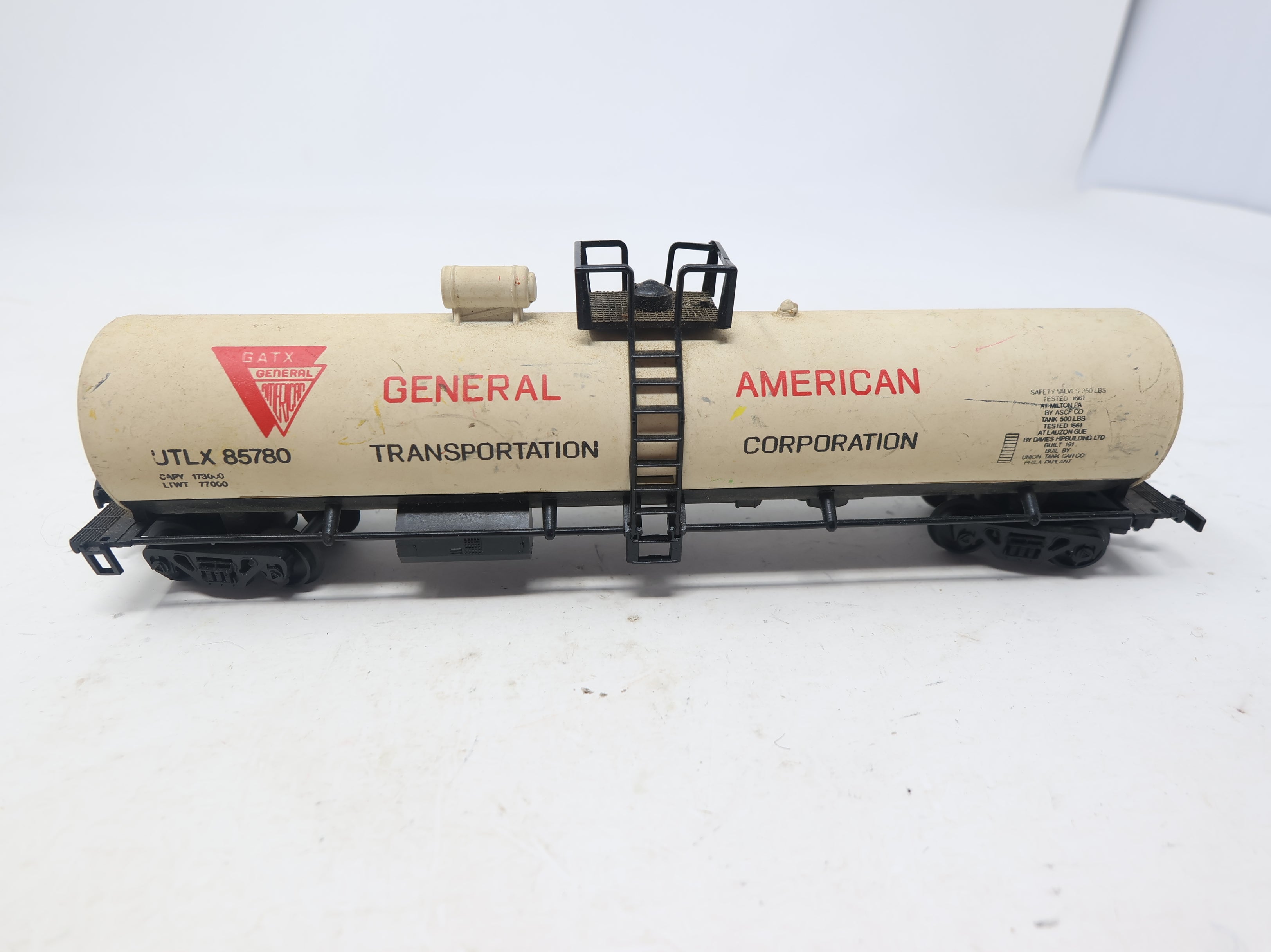 USED AHM HO Scale Tank Car General American UTLX #85780