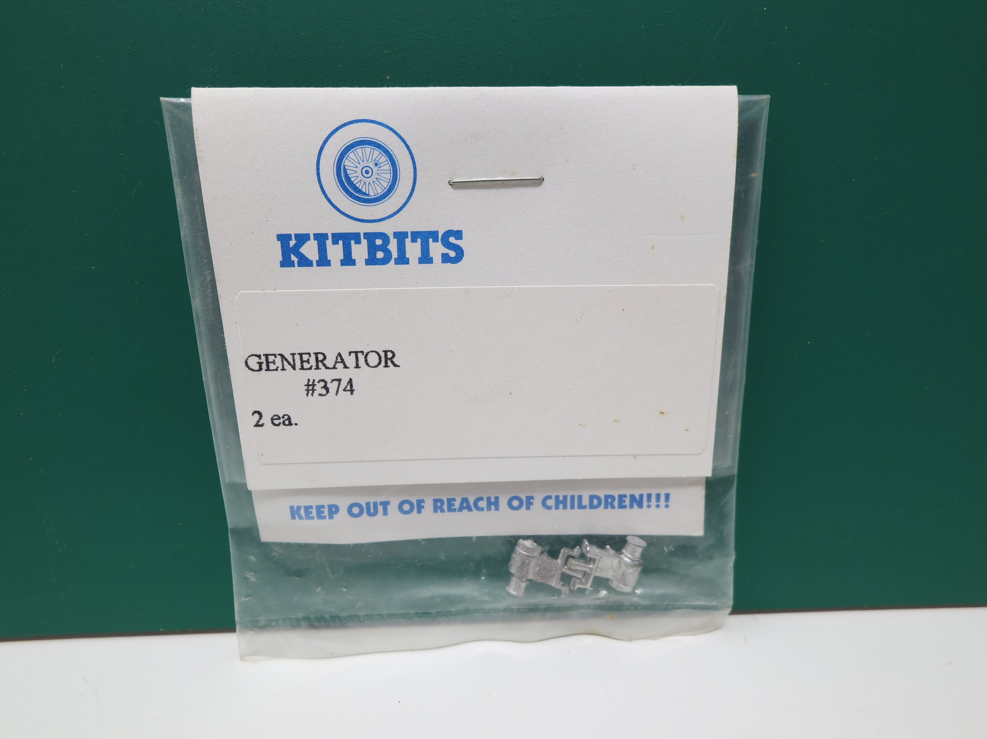 USED KITBITS 374 HO Scale Generator (2 pcs)